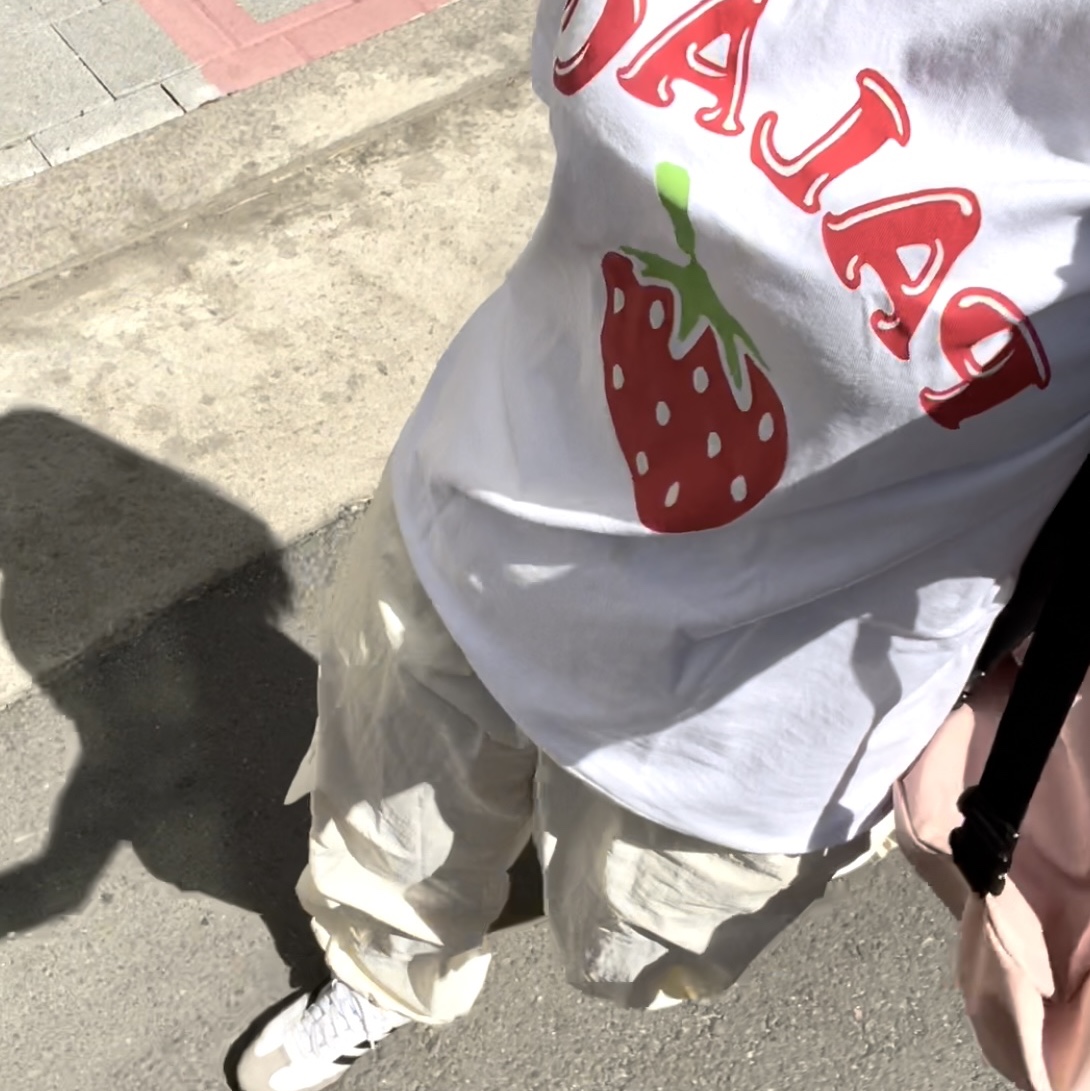Palace Fruity T-Shirt White - 22SS, Adidas Samba Vegan White Black 착용 스타일