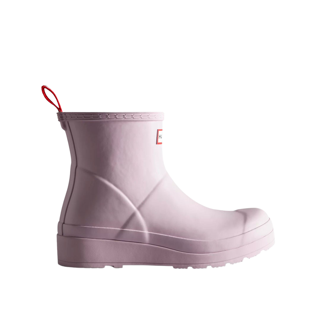 (W) 헌터 플레이 쇼트 레인 부츠 템퍼드 모브((W) Hunter Play Short Rain Boots Tempered Mauve)
