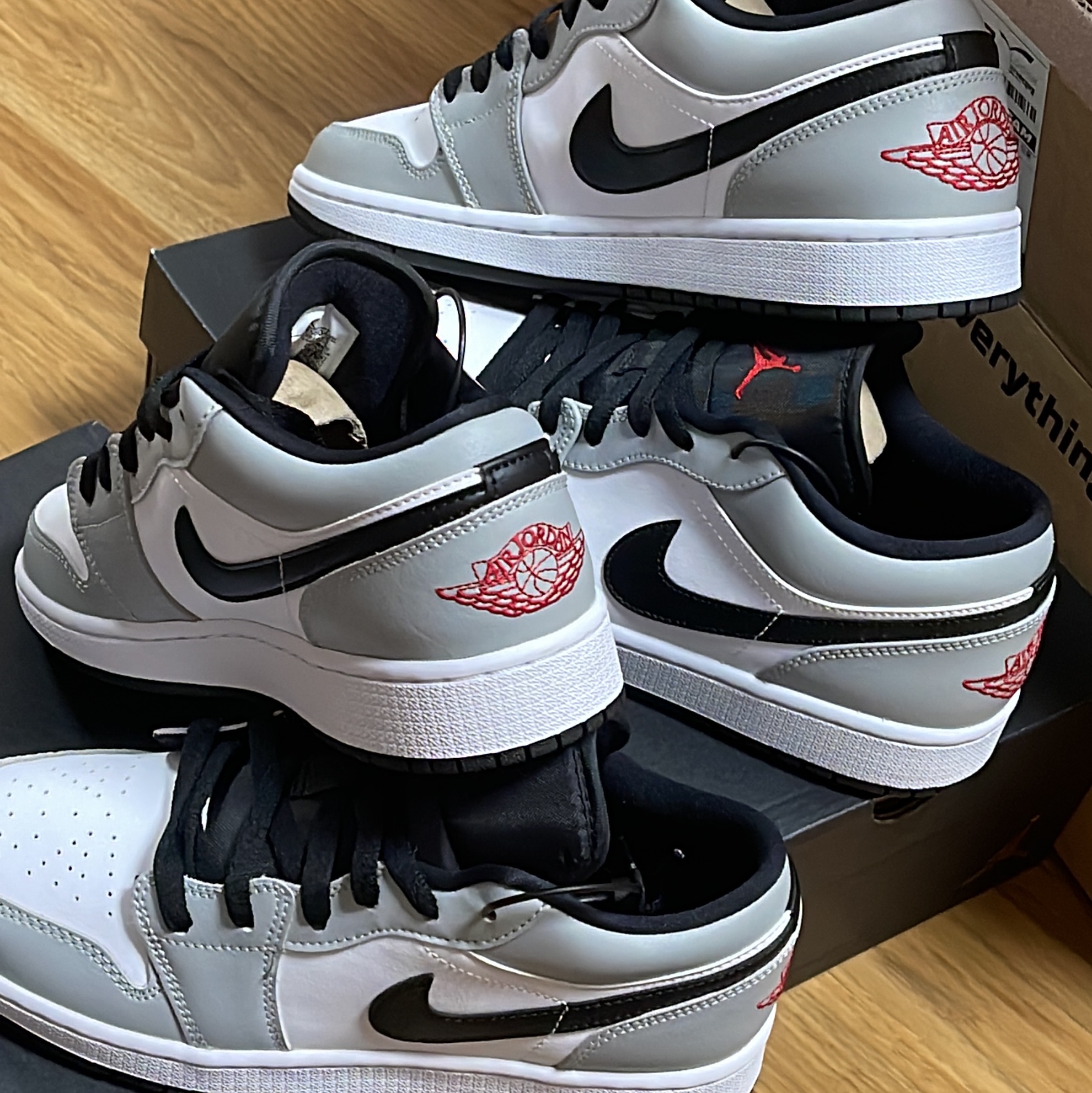 (GS) Jordan 1 Low Light Smoke Grey 착용 스타일