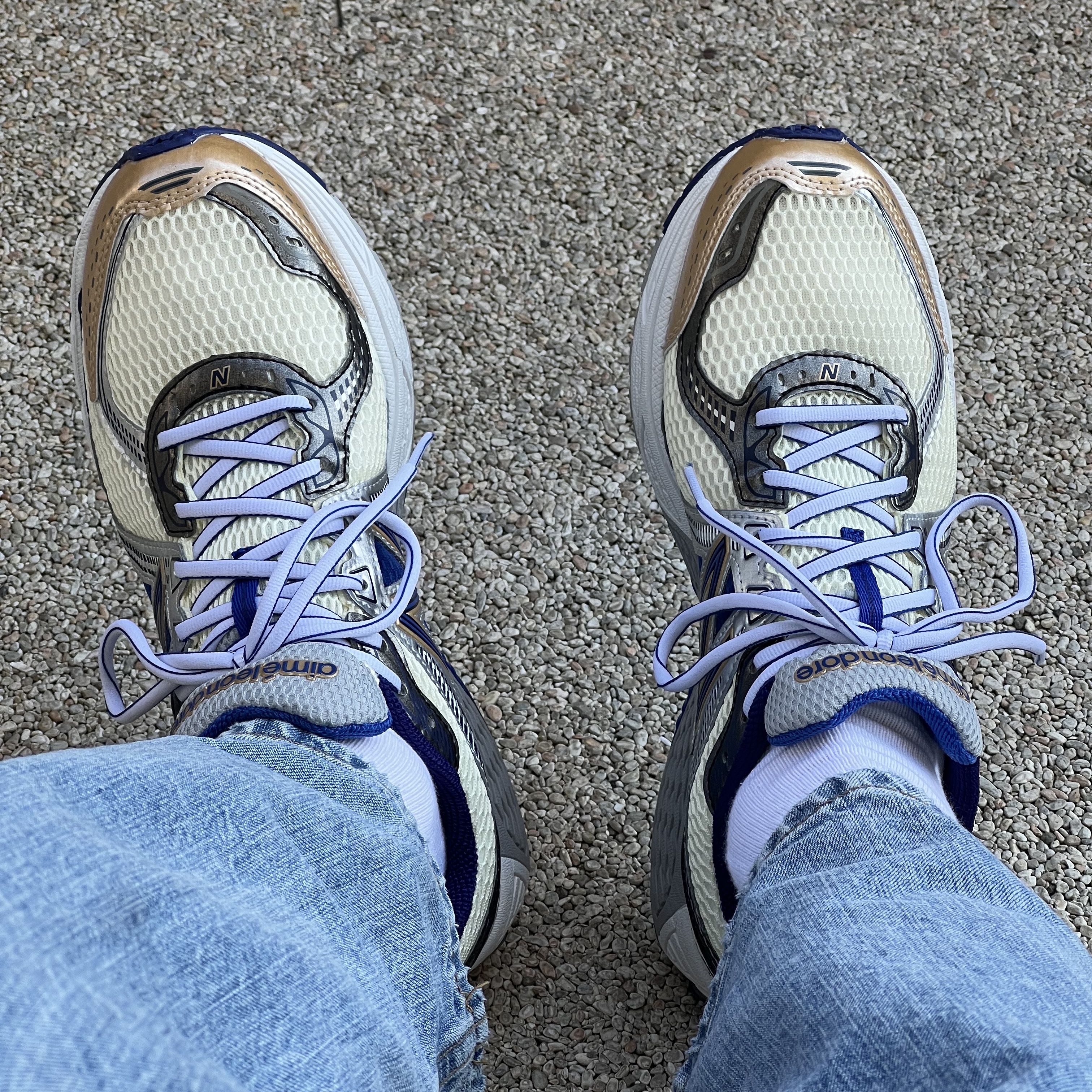 New Balance x Aime Leon Dore 860v2 Blue 착용 스타일 - 1