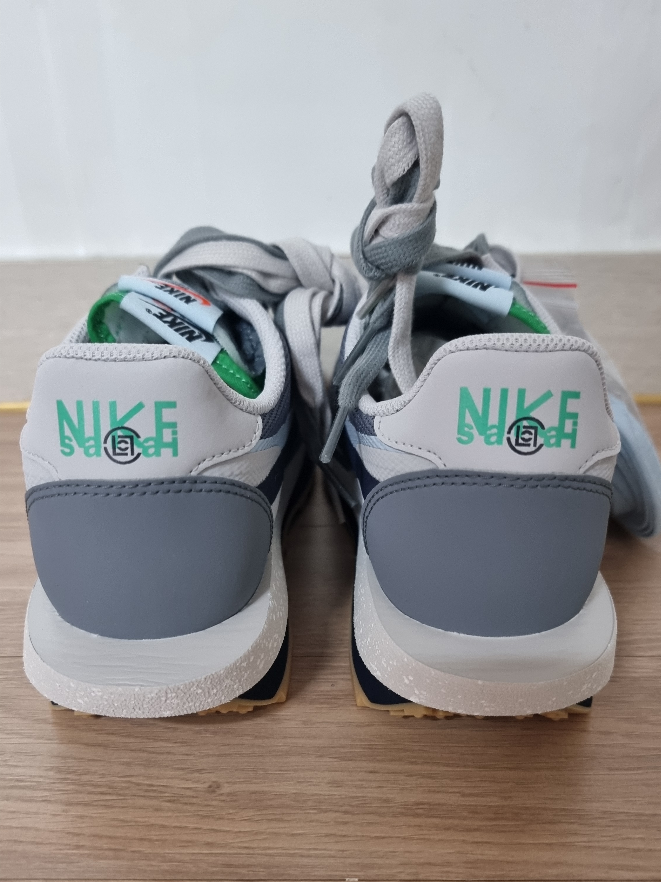 Nike x Sacai x Clot LDWaffle Cool Grey 착용 스타일 - 4