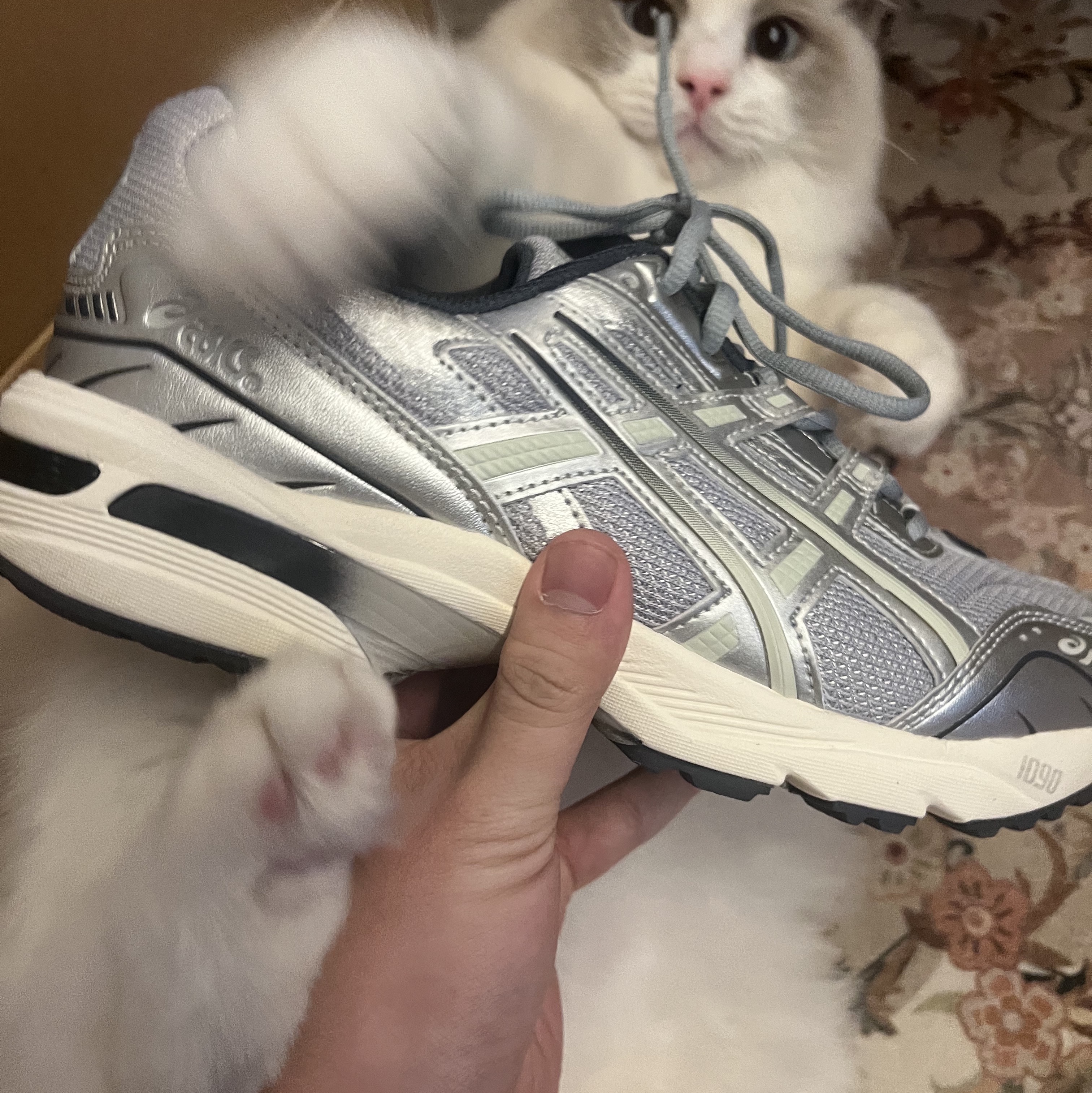 Asics Gel-1090 Piedmont Grey 착용 스타일