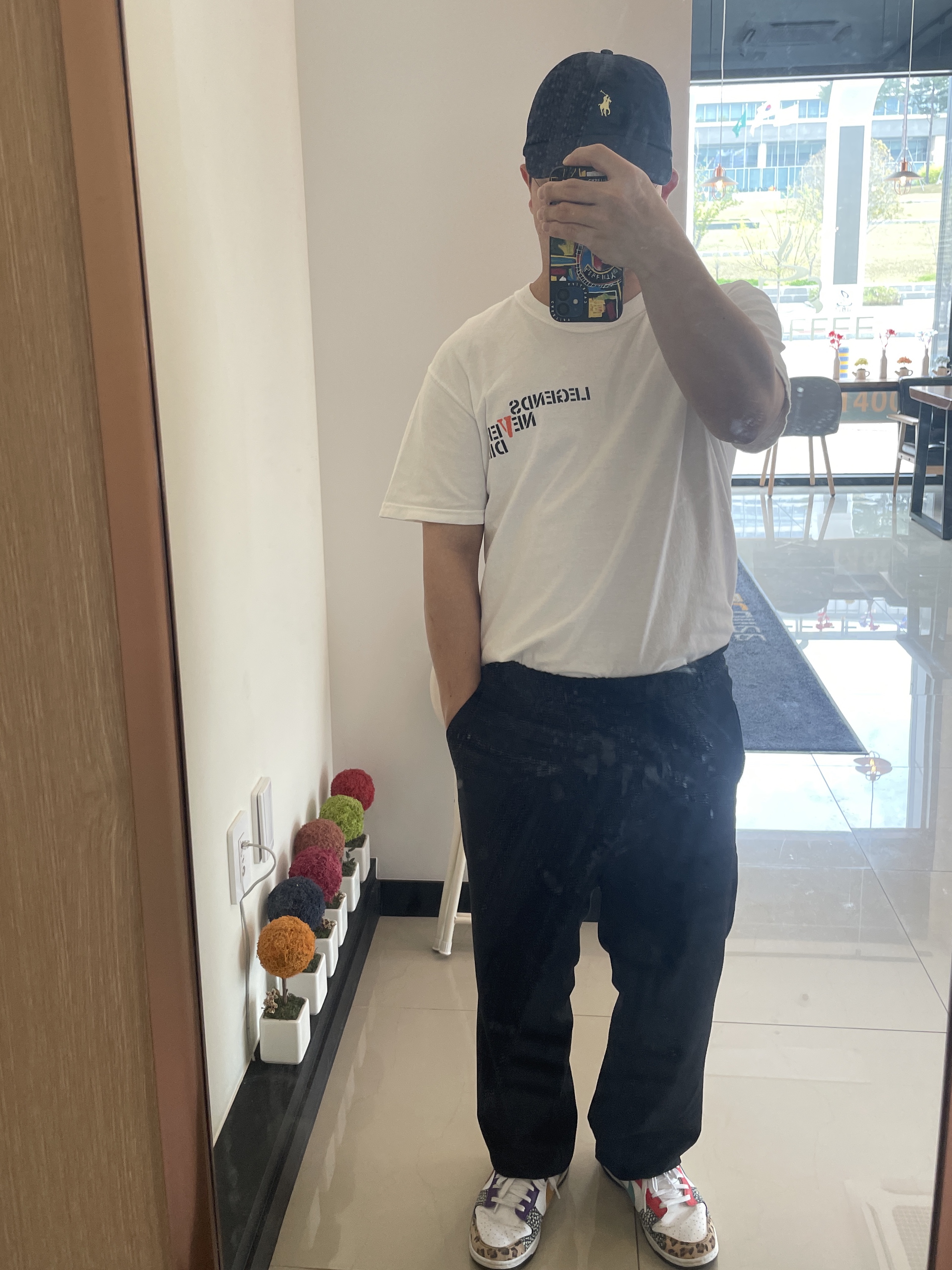 [30% 적립] Polo Ralph Lauren Cotton Chino Ball Cap Newport Navy, (W) Nike Dunk Low SE Patchwork 착용 스타일
