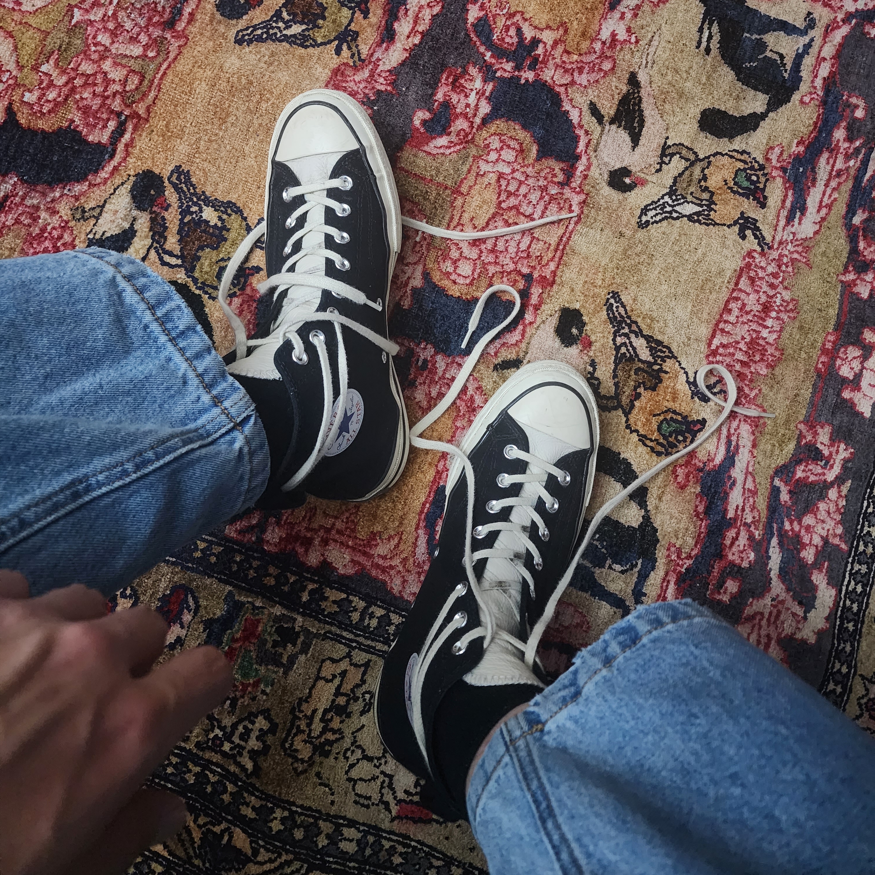 Converse x Fear of God Essentials Chuck 70 Hi Black 2020 착용 스타일