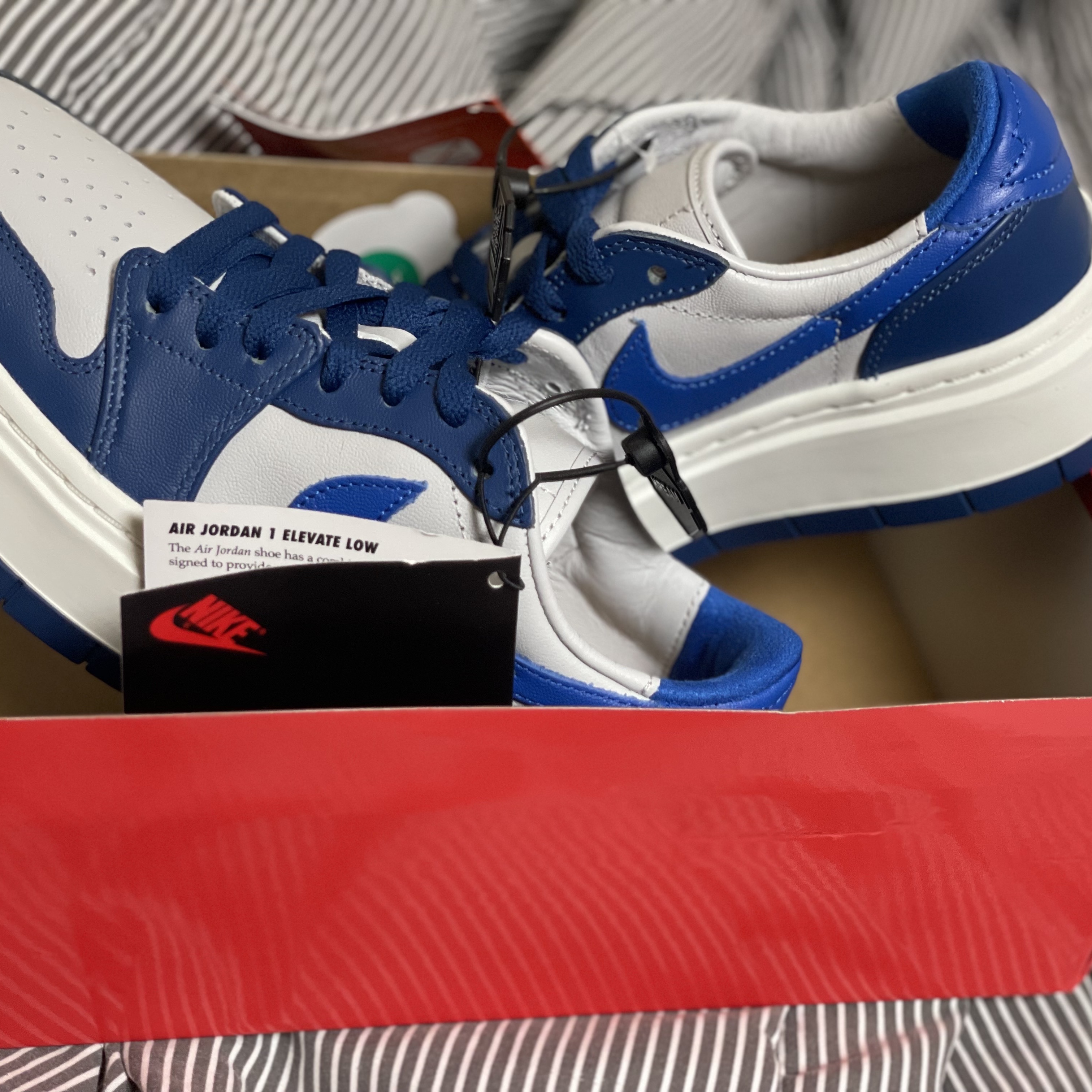 (W) Jordan 1 Elevate Low French Blue 착용 스타일