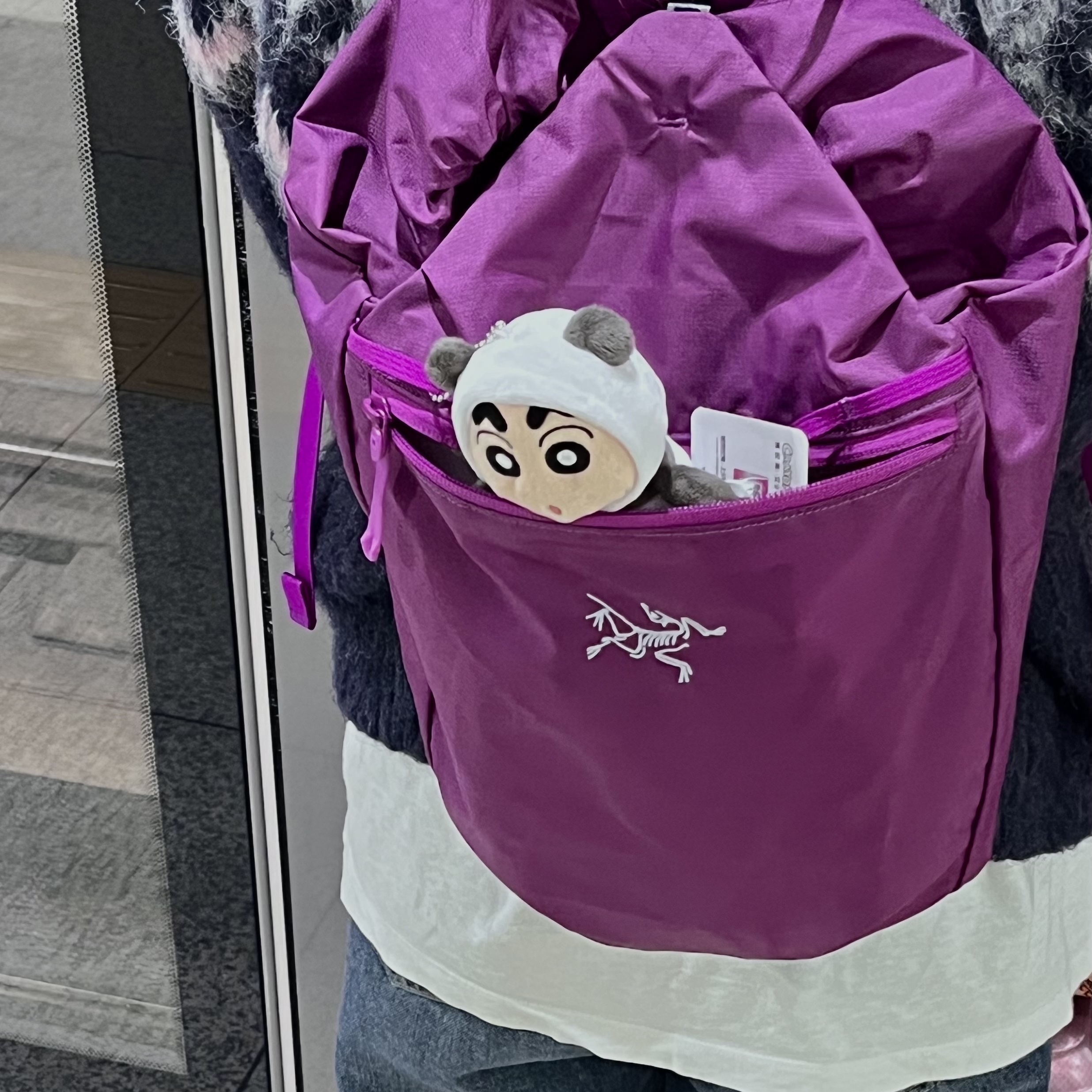 Arc'teryx Heliad 10 Backpack Groovie 착용 스타일