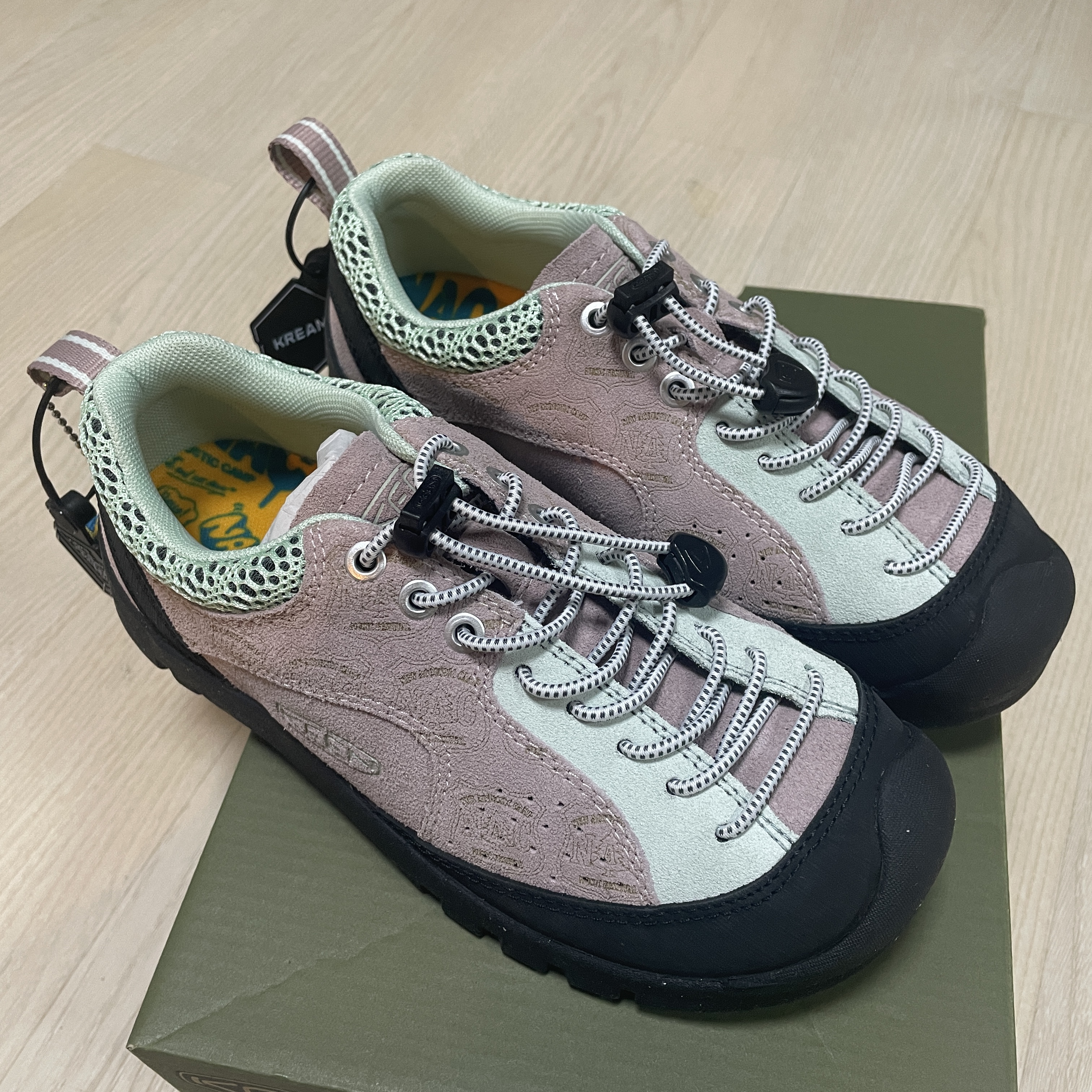 (W) Keen Jasper Rocks SP Sneakers NAC Field 착용 스타일