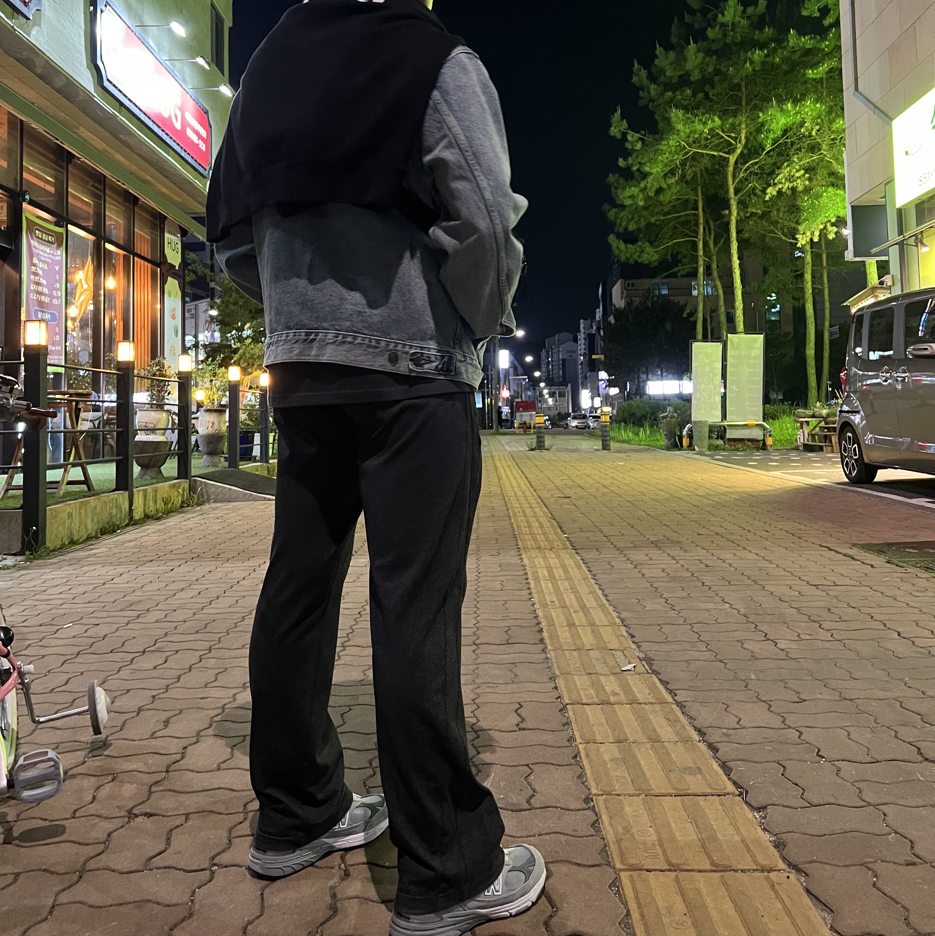 New Balance 993 Made in USA Grey - D Standard 착용 스타일 - 2