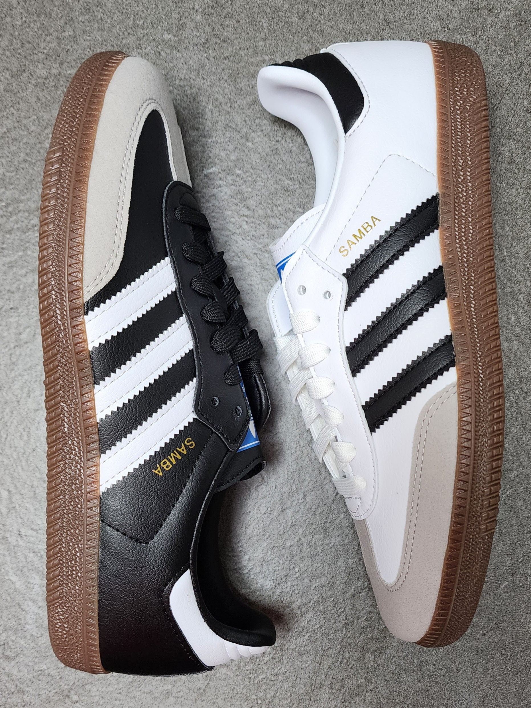 Adidas Samba Vegan Black White, Adidas Samba Vegan White Black 착용 스타일