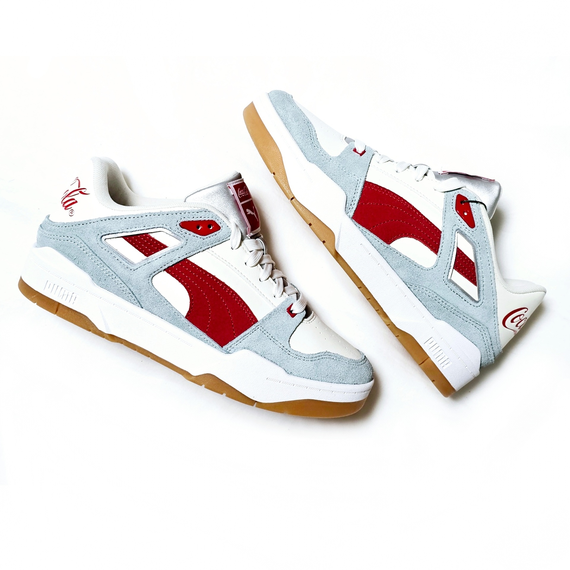 Puma x Coca-Cola Slipstream Slate Racing Red 착용 스타일 - 2