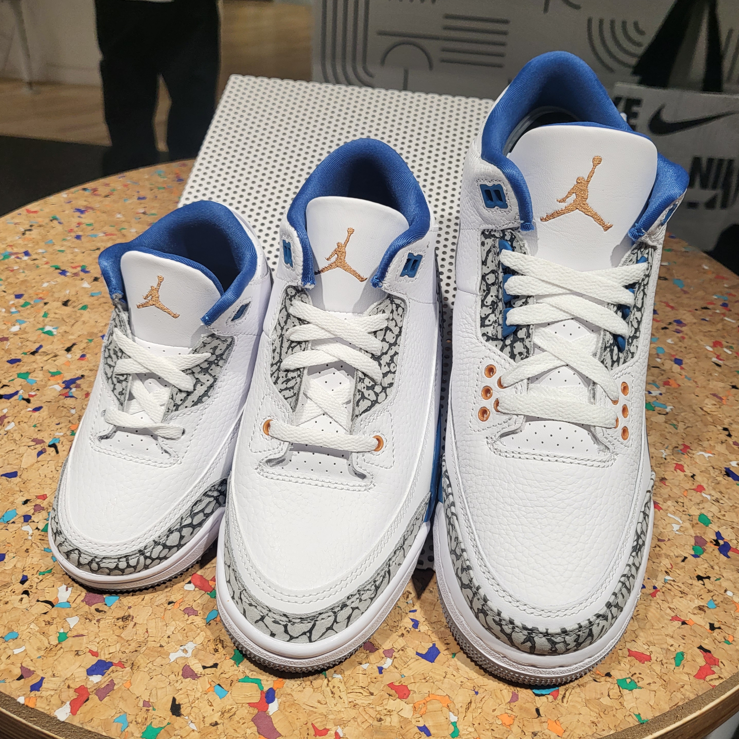 Jordan 3 Retro True Blue and Copper 착용 스타일