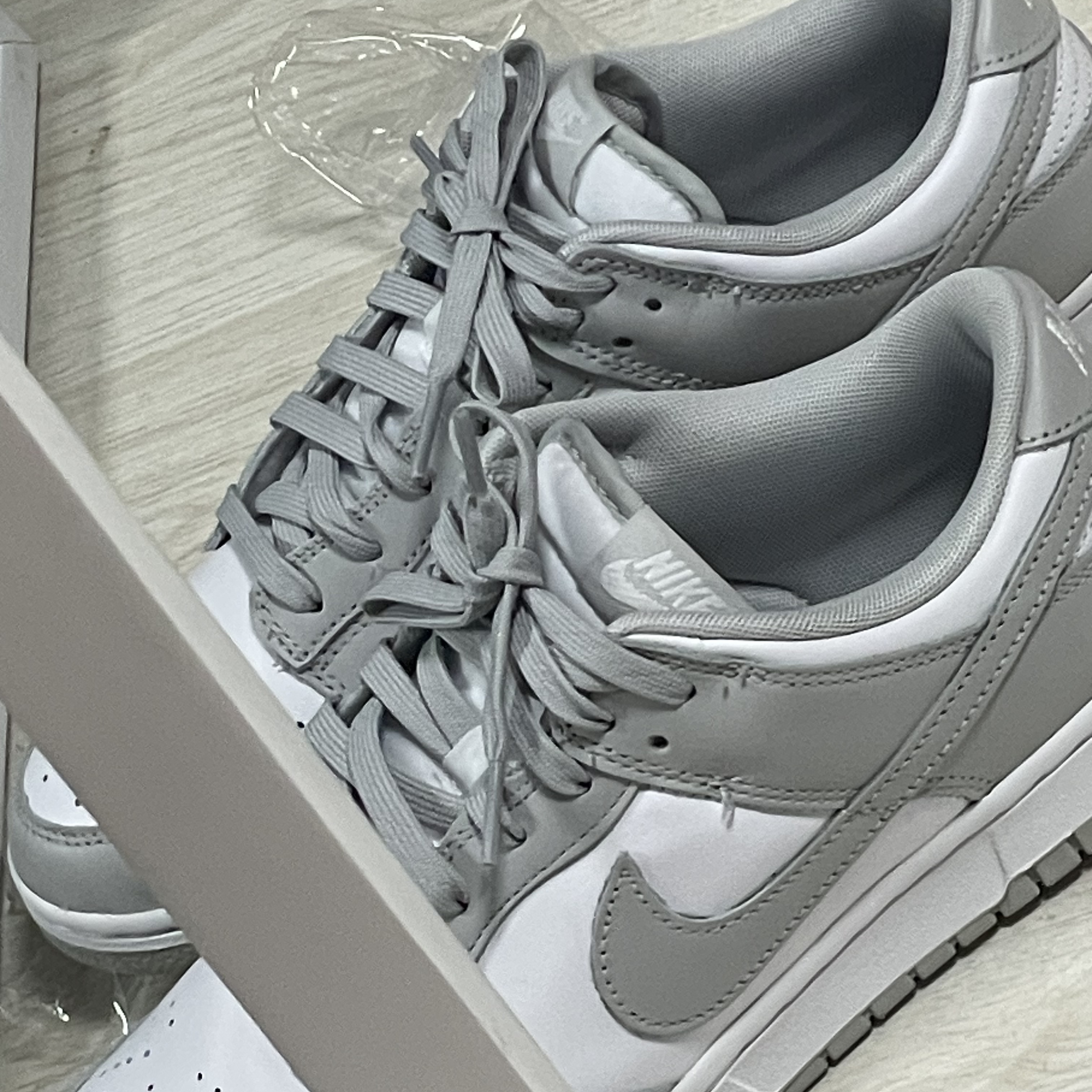 Nike Dunk Low Retro Grey Fog 착용 스타일