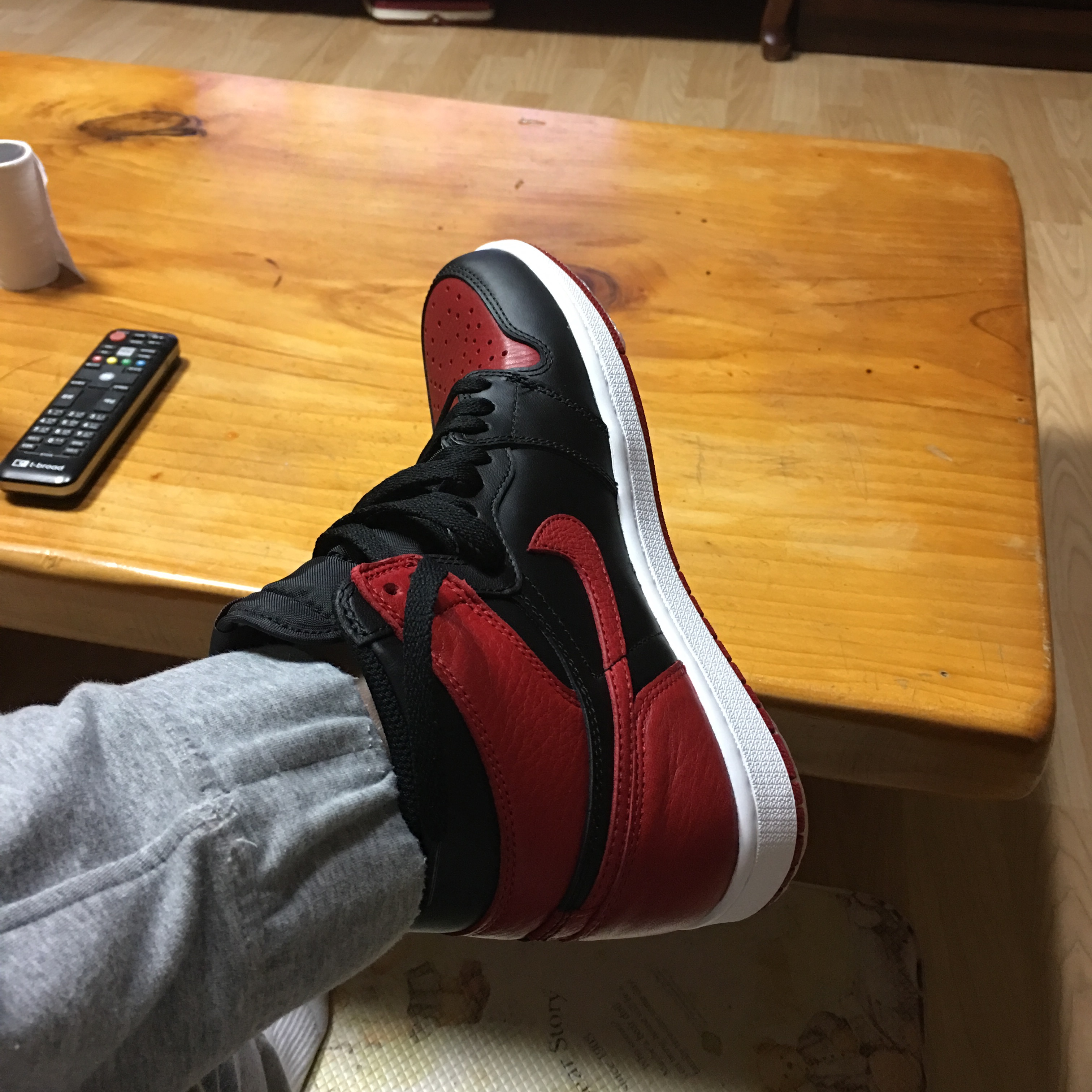 Jordan 1 Retro High OG Bred Banned 2016 착용 스타일