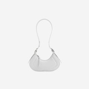 Charles & Keith Petra Curve Shoulder Bag White