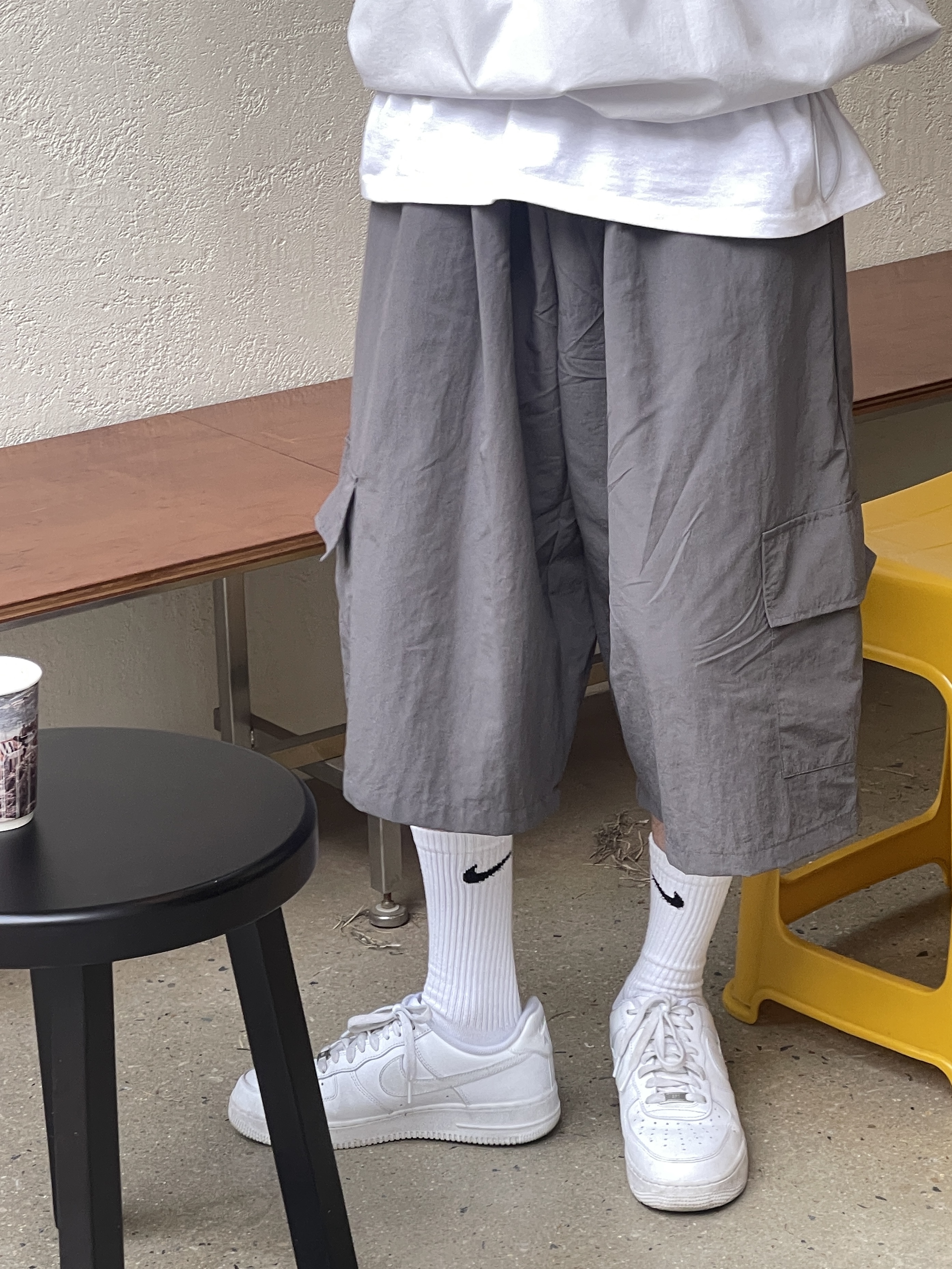 Nike Air Force 1 '07 Low White 착용 스타일 - 4