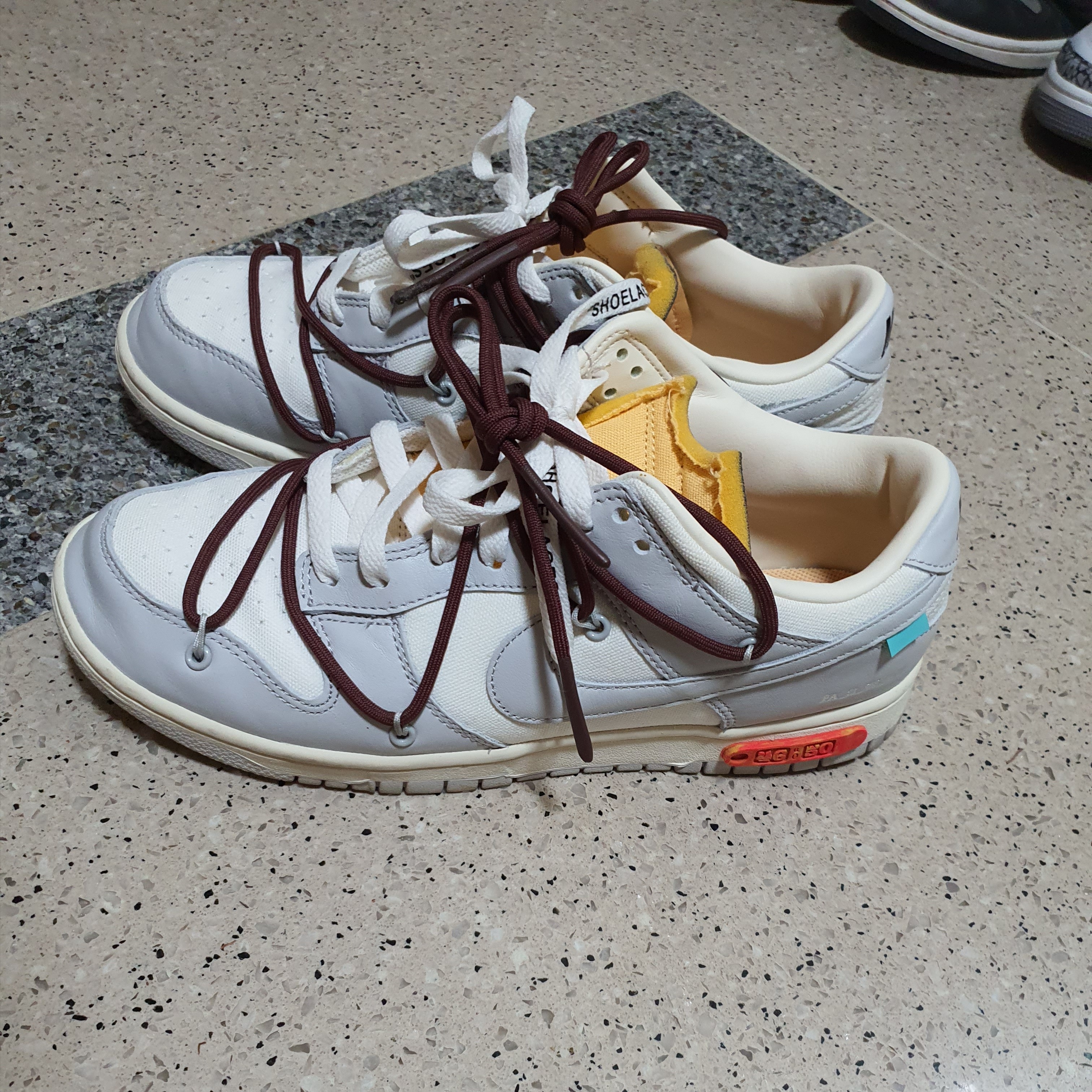 Nike x Off-White Dunk Low The 50 - Lot 46 착용 스타일