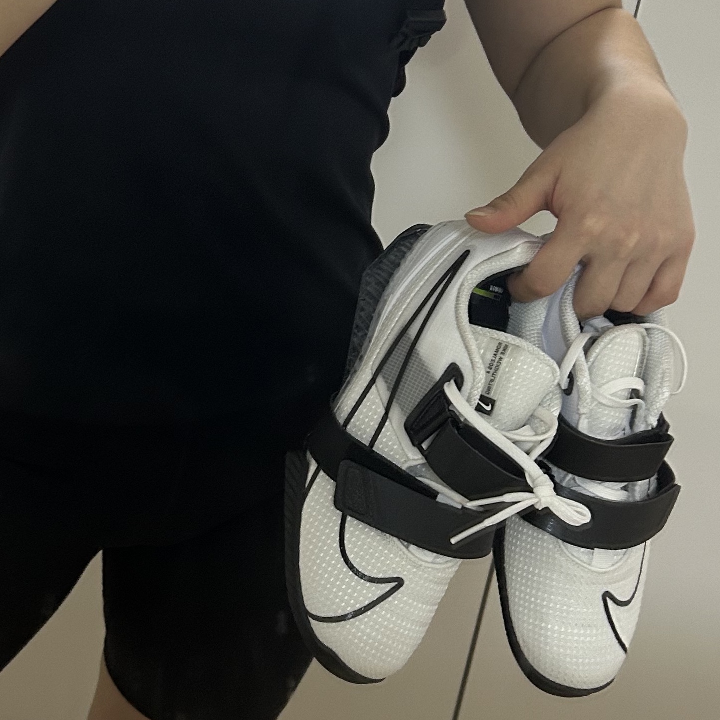 Nike Romaleos 4 White 착용 스타일 - 1