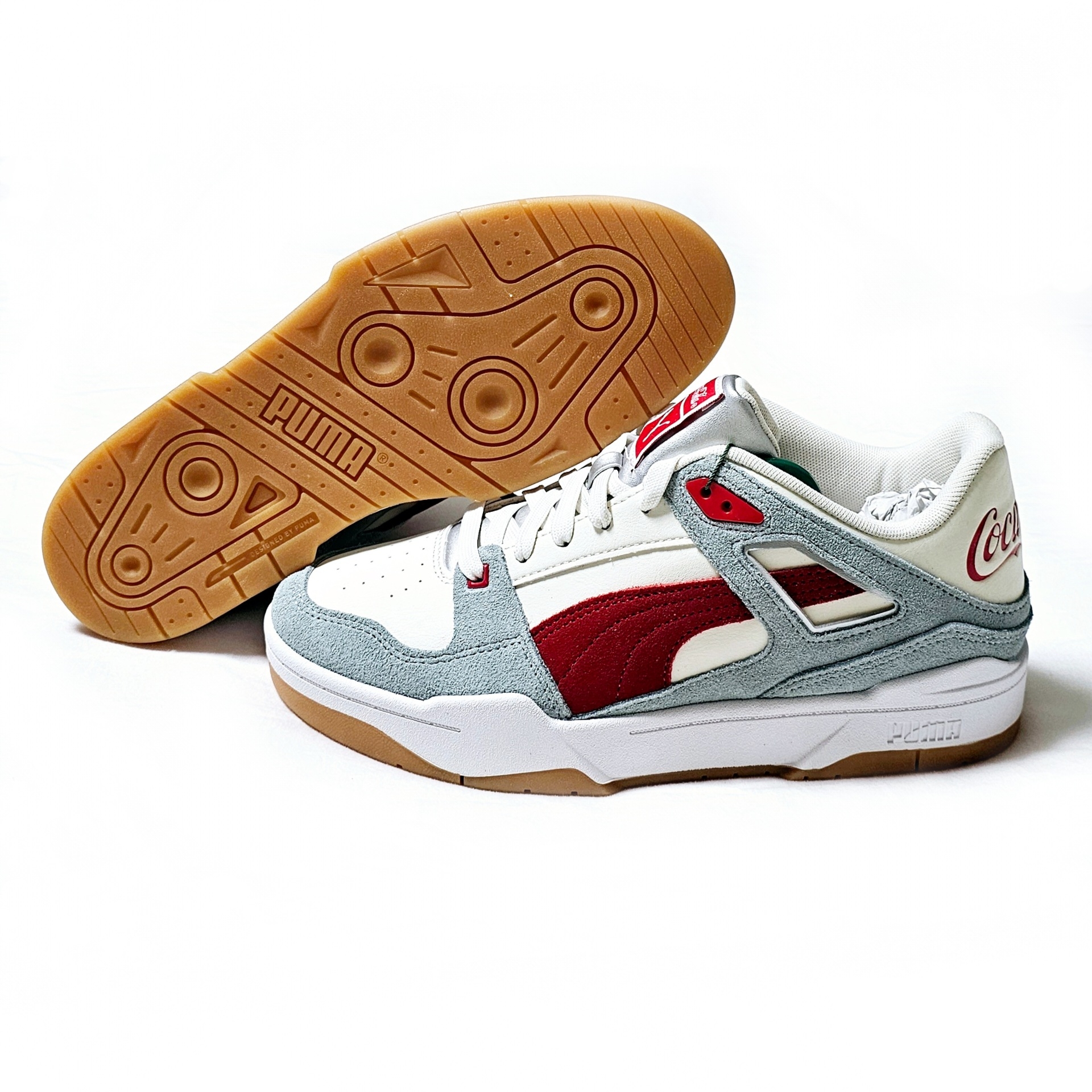 Puma x Coca-Cola Slipstream Slate Racing Red 착용 스타일 - 4
