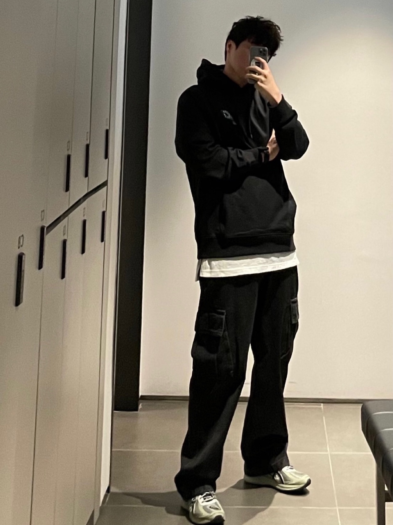 Palace P-3 Snake Applique Hood Black - 23SS, Asics Jog 100 S Sheet Rock - 2E Wide 착용 스타일