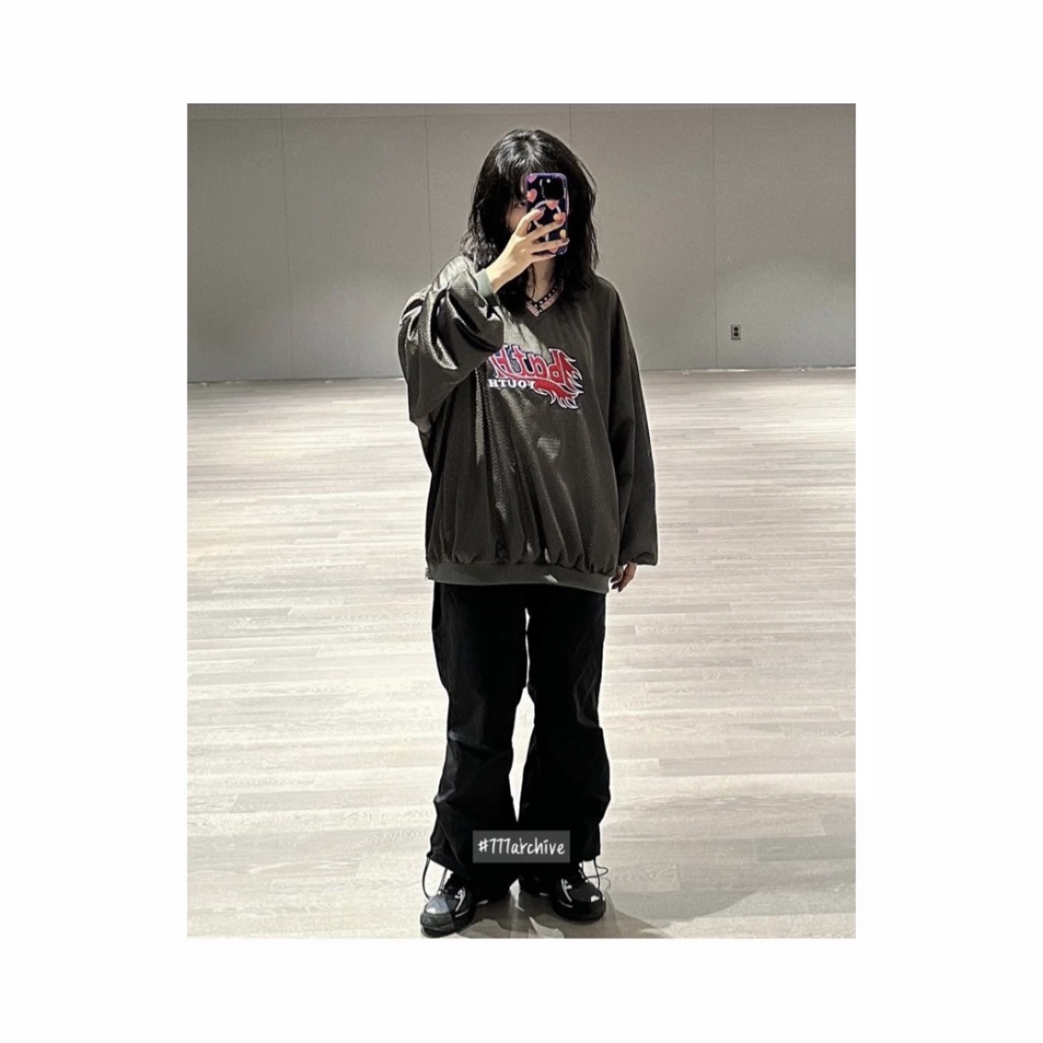 Asics Gel-Venture 6 Carrier Grey 착용 스타일 - 1
