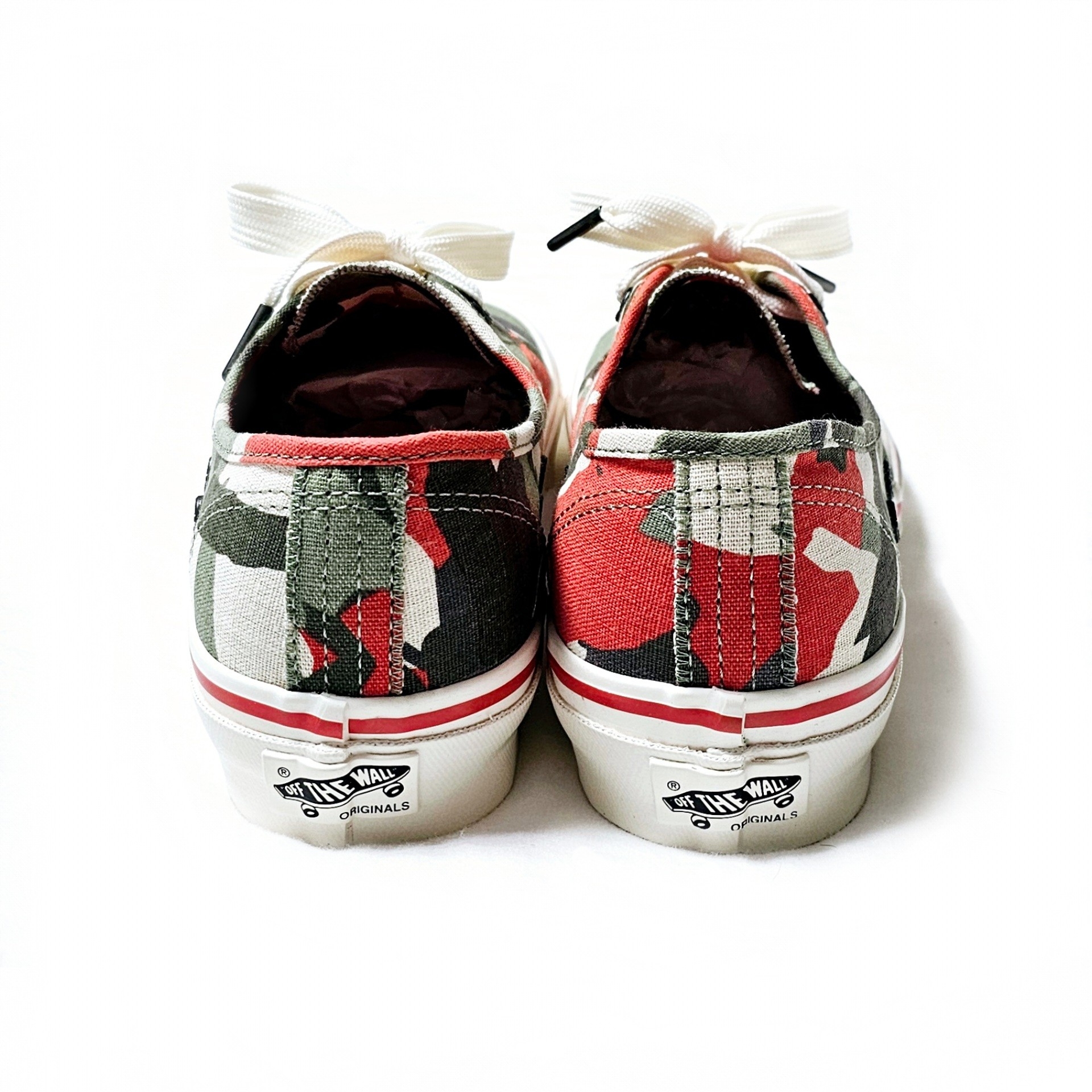 Vans Vault x Nigel Cabourn OG Authentic LX Army Green Camo 착용 스타일 - 4