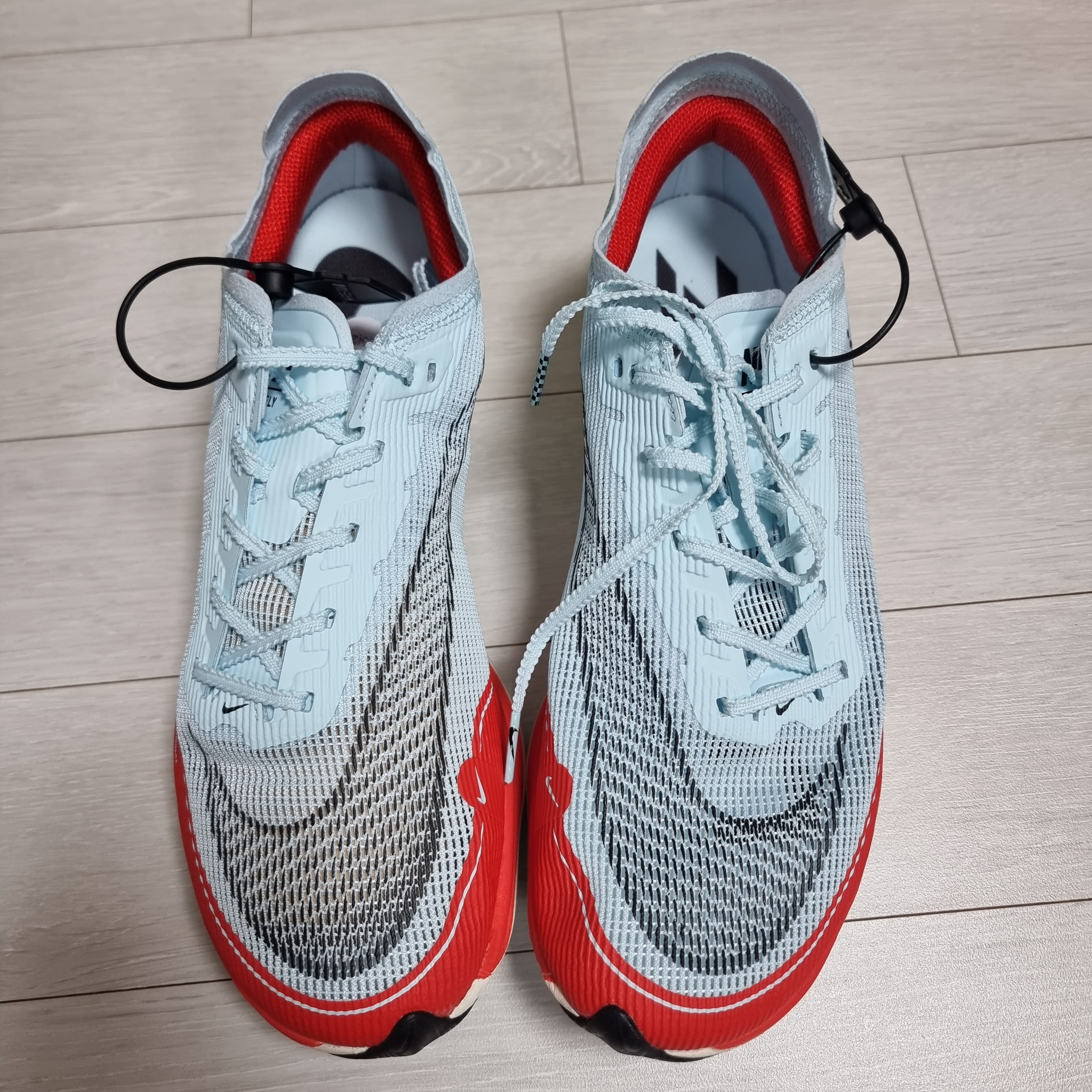 Nike ZoomX Vaporfly Next% 2 Glacier Blue 착용 스타일 - 2