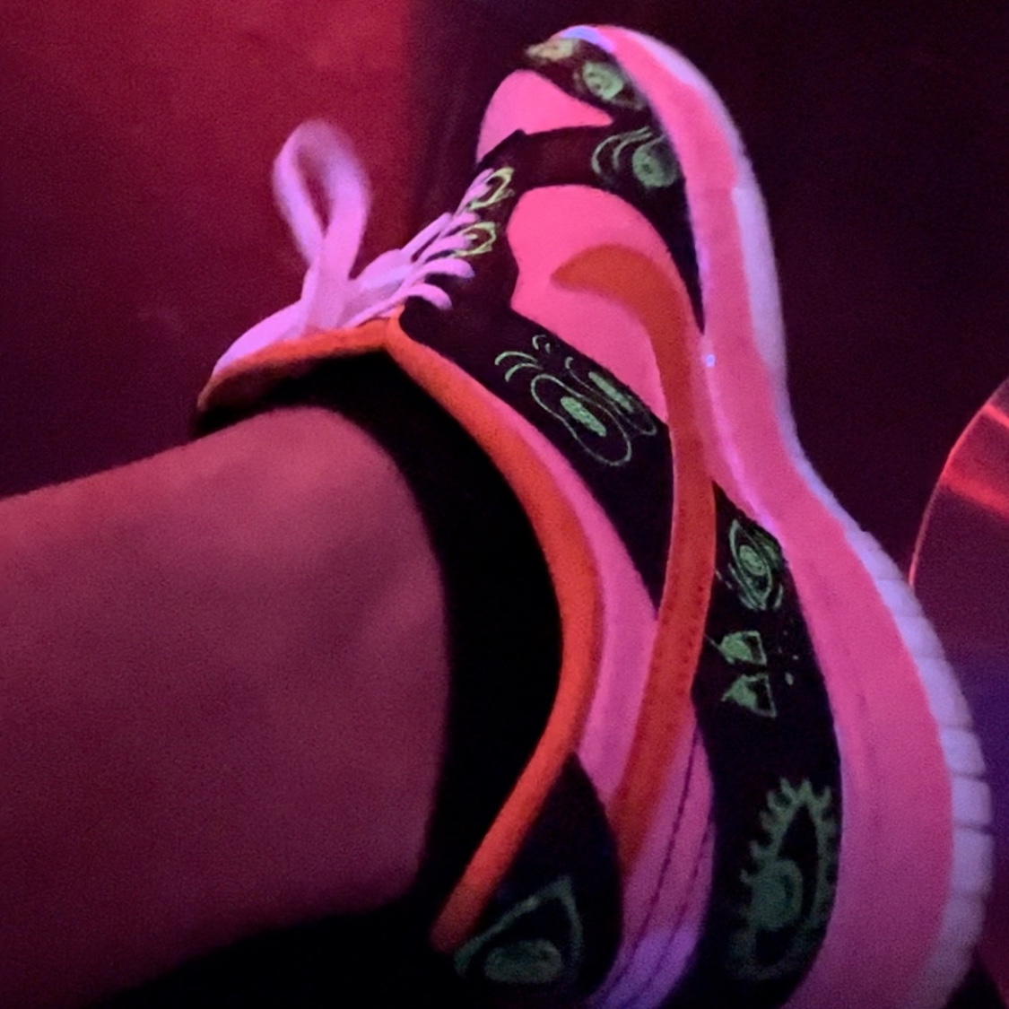 Nike Dunk Low Retro PRM Halloween 착용 스타일