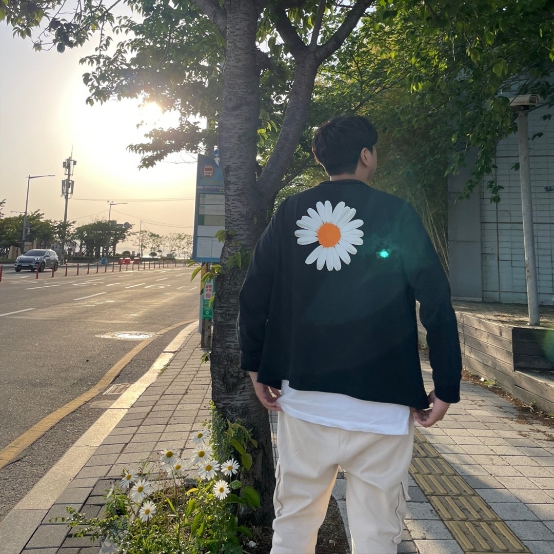Nike x Peaceminusone LS T-Shirt Black (DR0098-010) 착용 스타일
