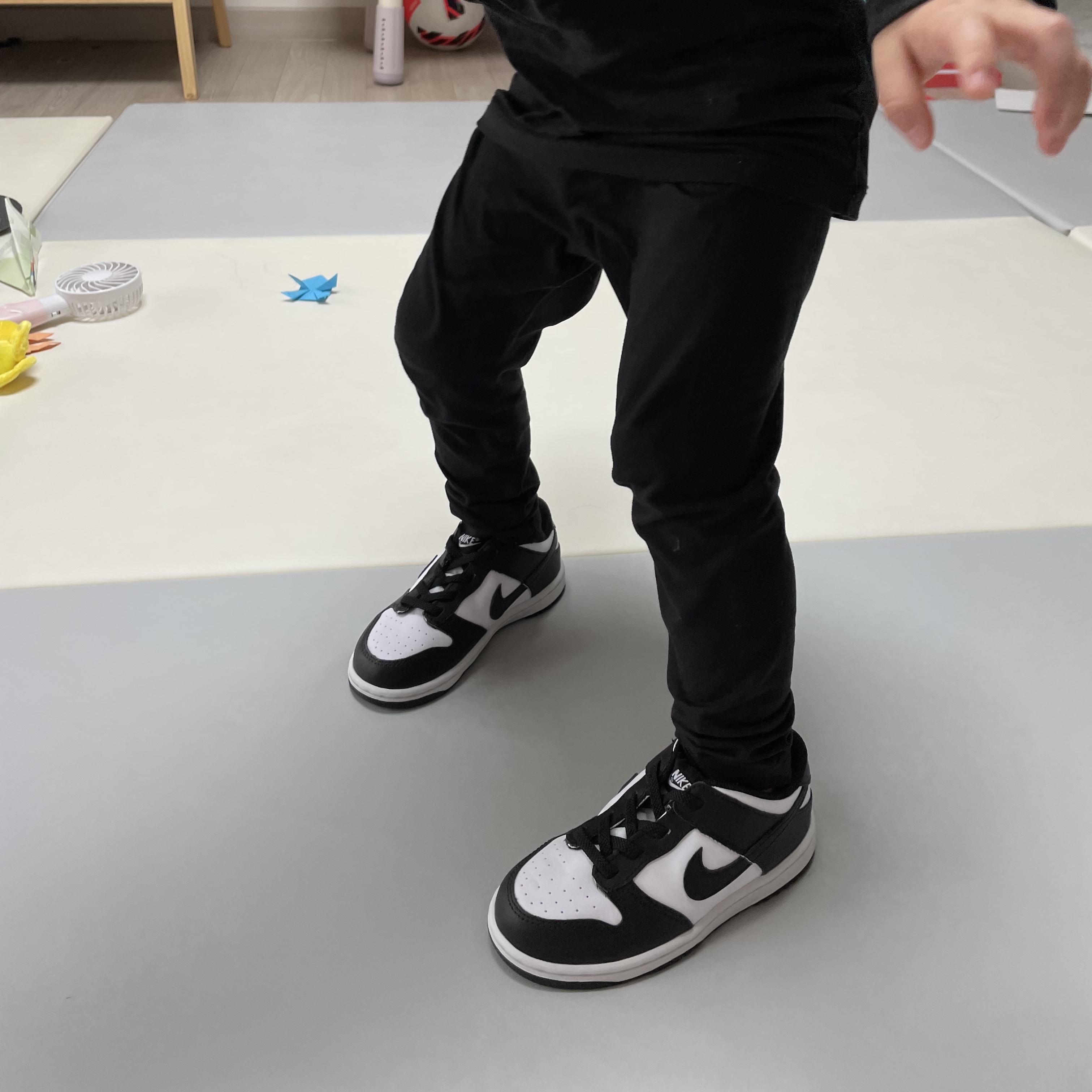 (TD) Nike Dunk Low Black 착용 스타일 - 1