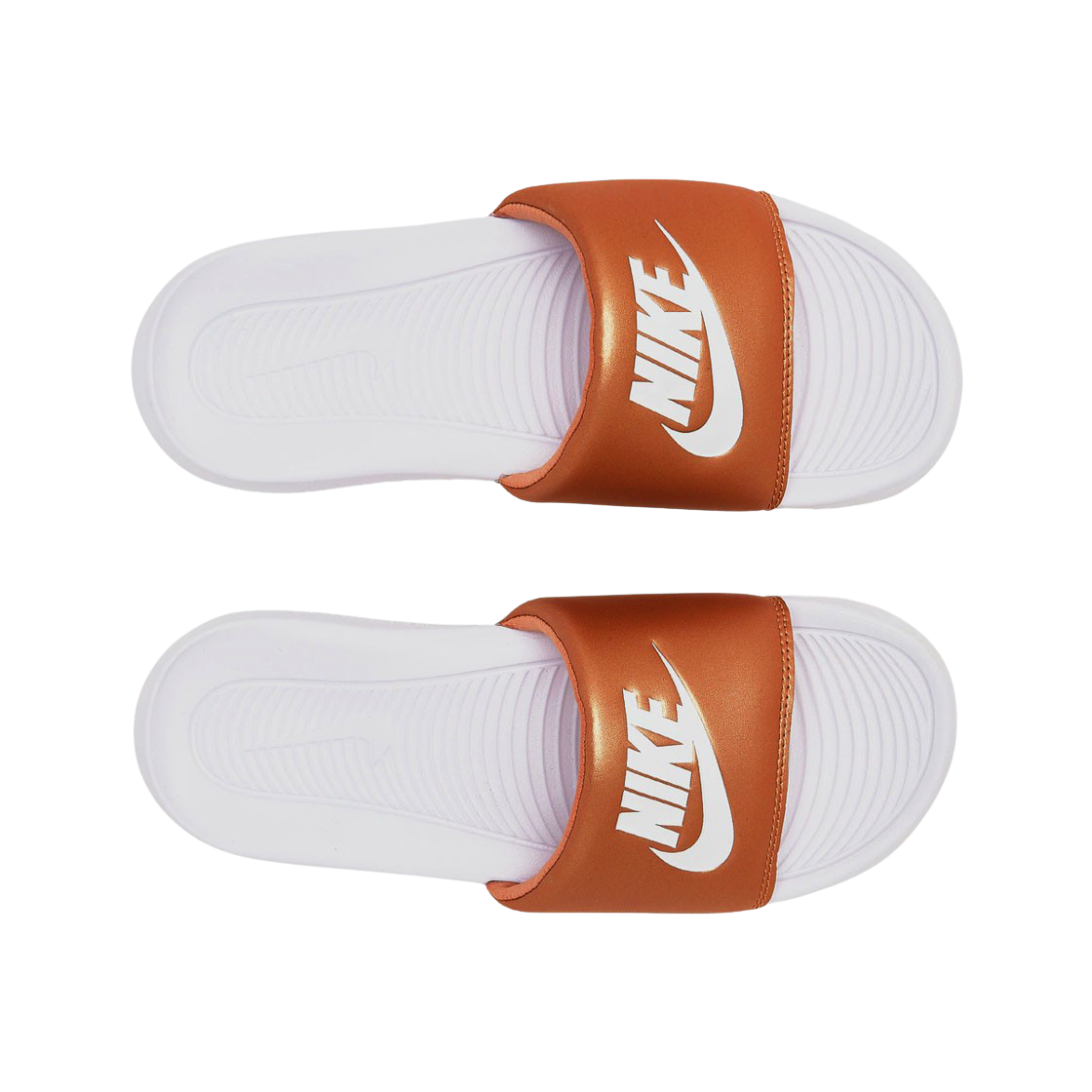 (W) 나이키 빅토리 원 슬라이드 메탈릭 레드 브론즈((W) Nike Victori One Slide Metallic Red Bronze) - 2