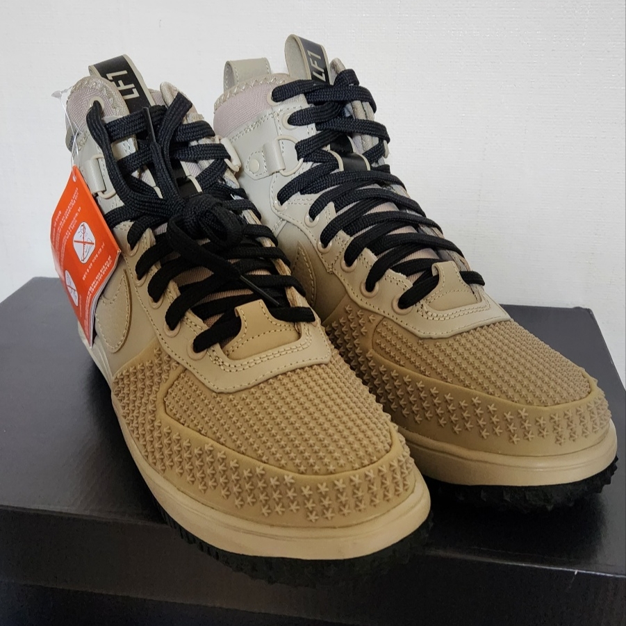 Nike Lunar Force 1 Duckboot Lime Stone 착용 스타일