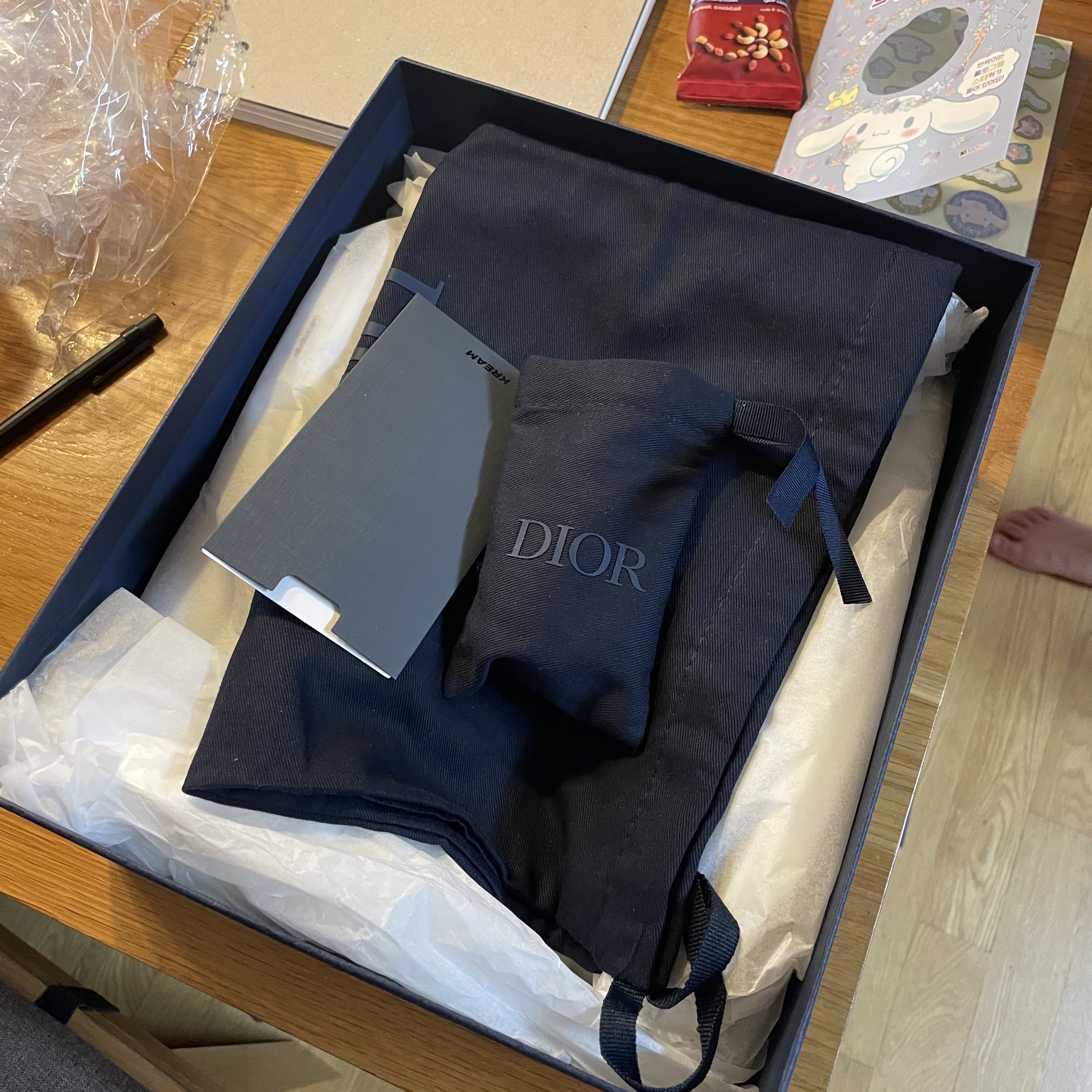 Dior B27 Low-Top Sneakers Gray 착용 스타일 - 2