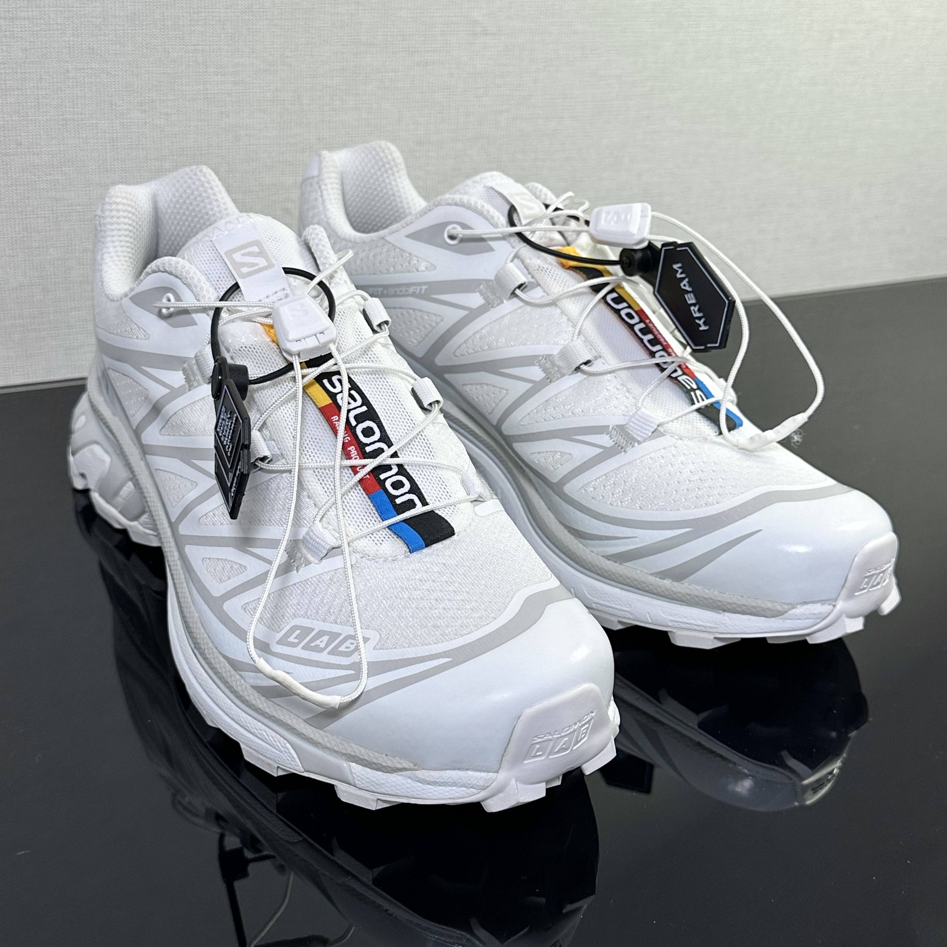 Salomon XT-6 ADV White 착용 스타일