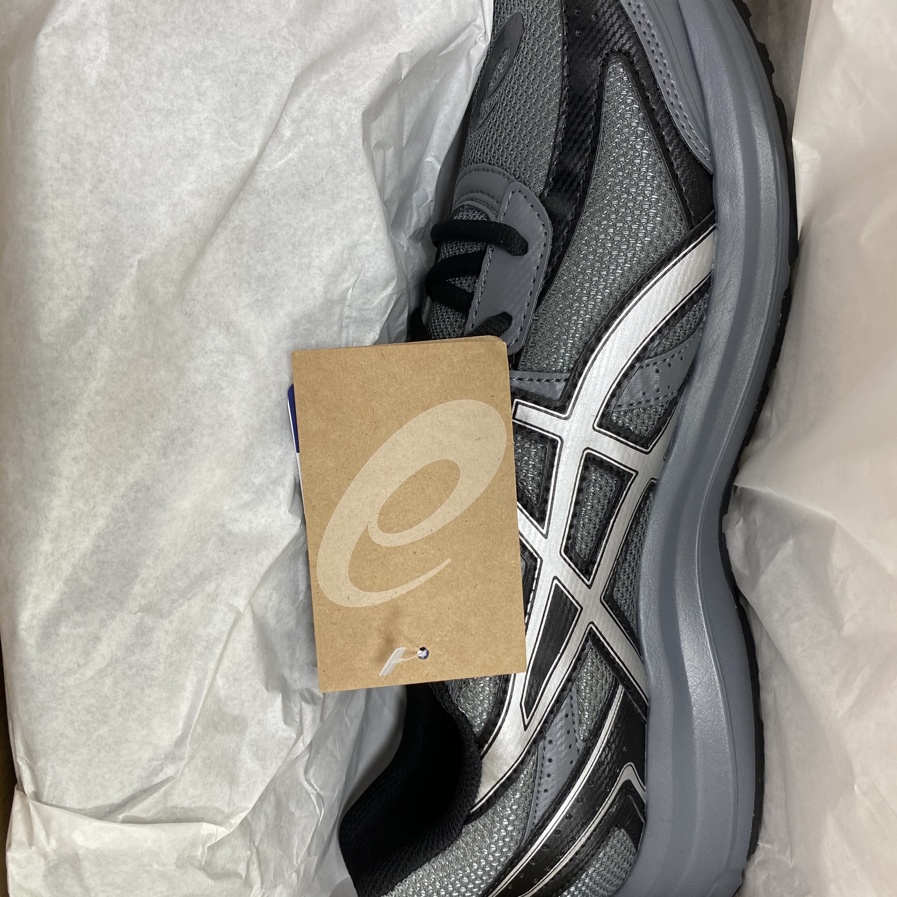 Asics Jog 100 S Steel Grey - 2E Wide 착용 스타일 - 2