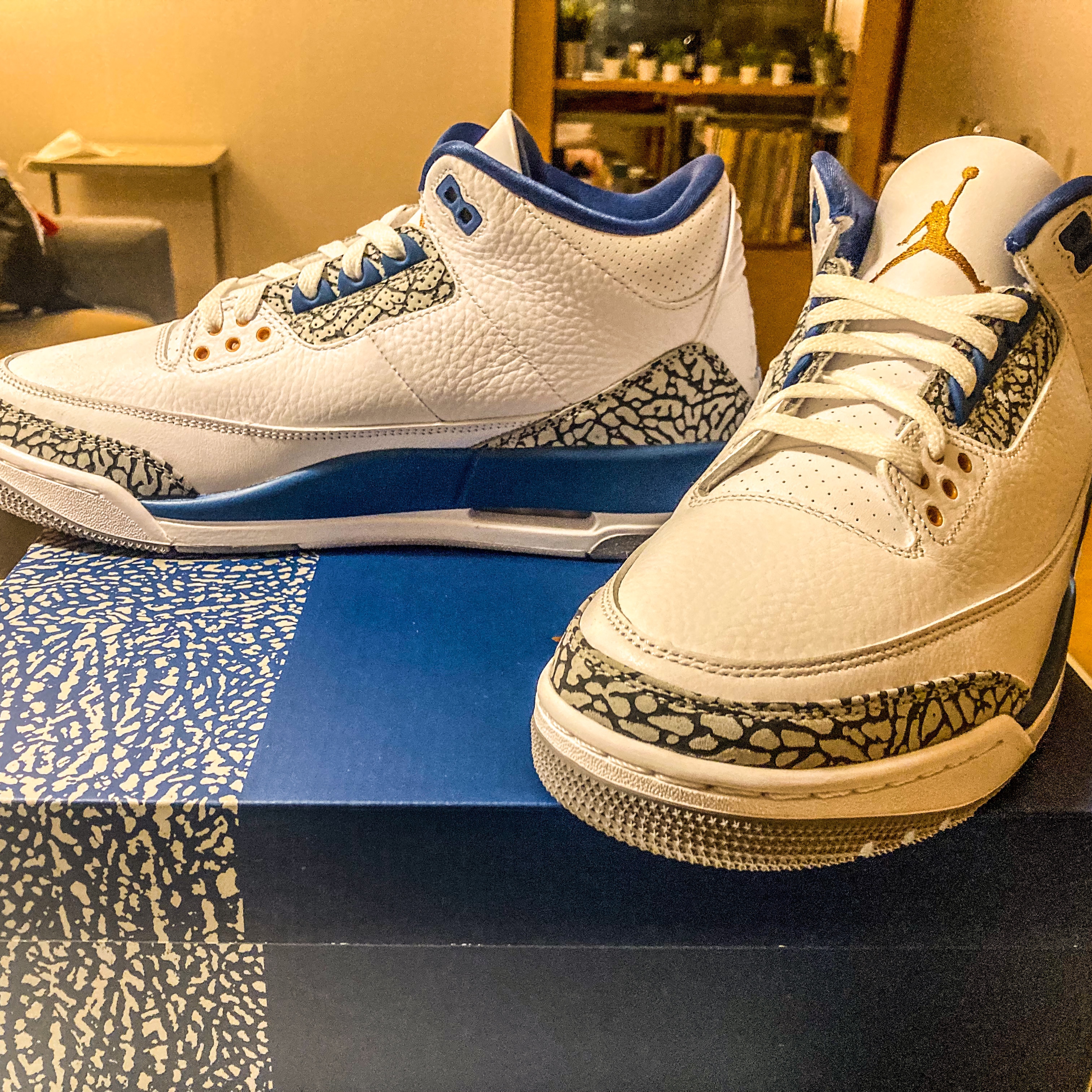 Jordan 3 Retro True Blue and Copper 착용 스타일 - 2