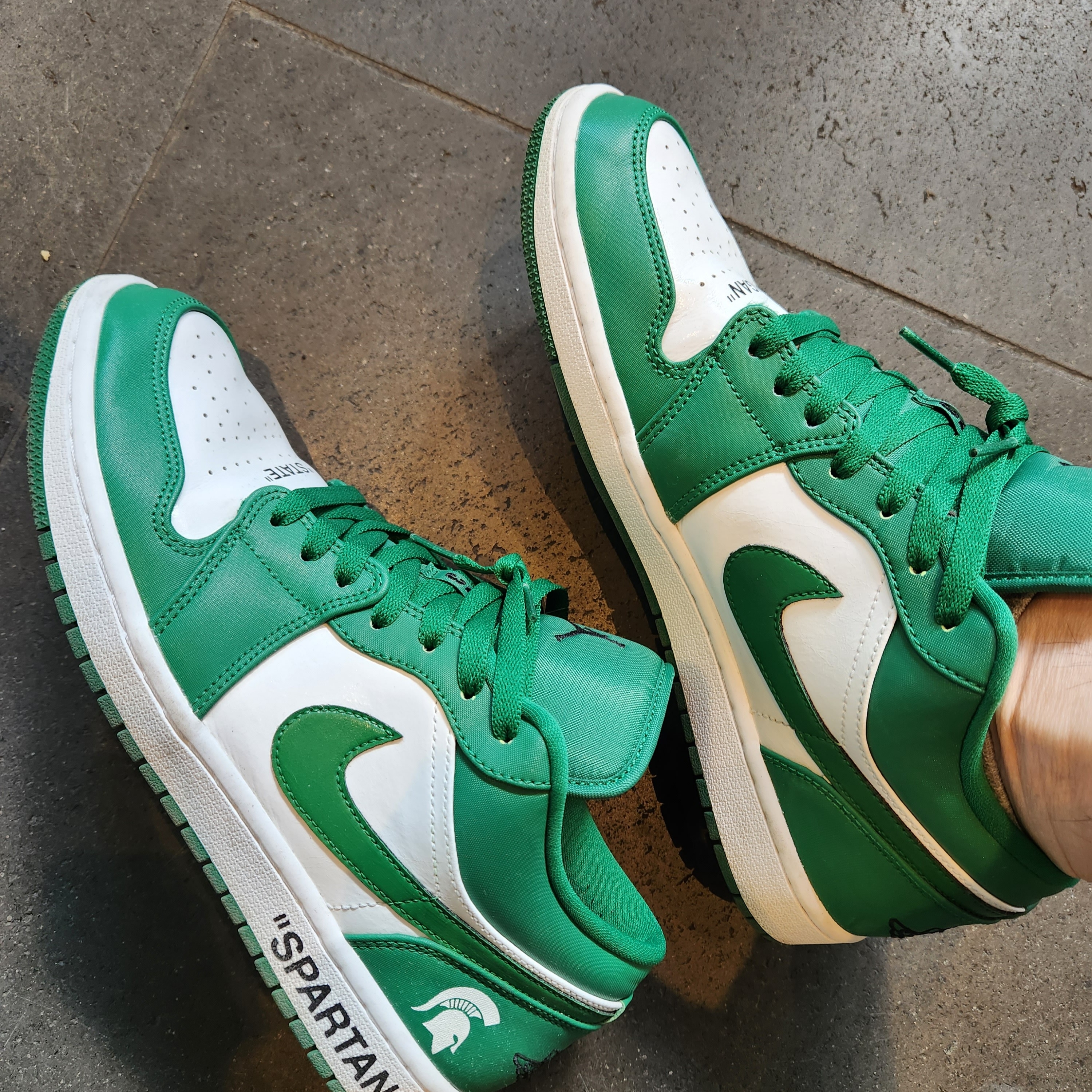 Jordan 1 Low Pine Green 착용 스타일 - 1