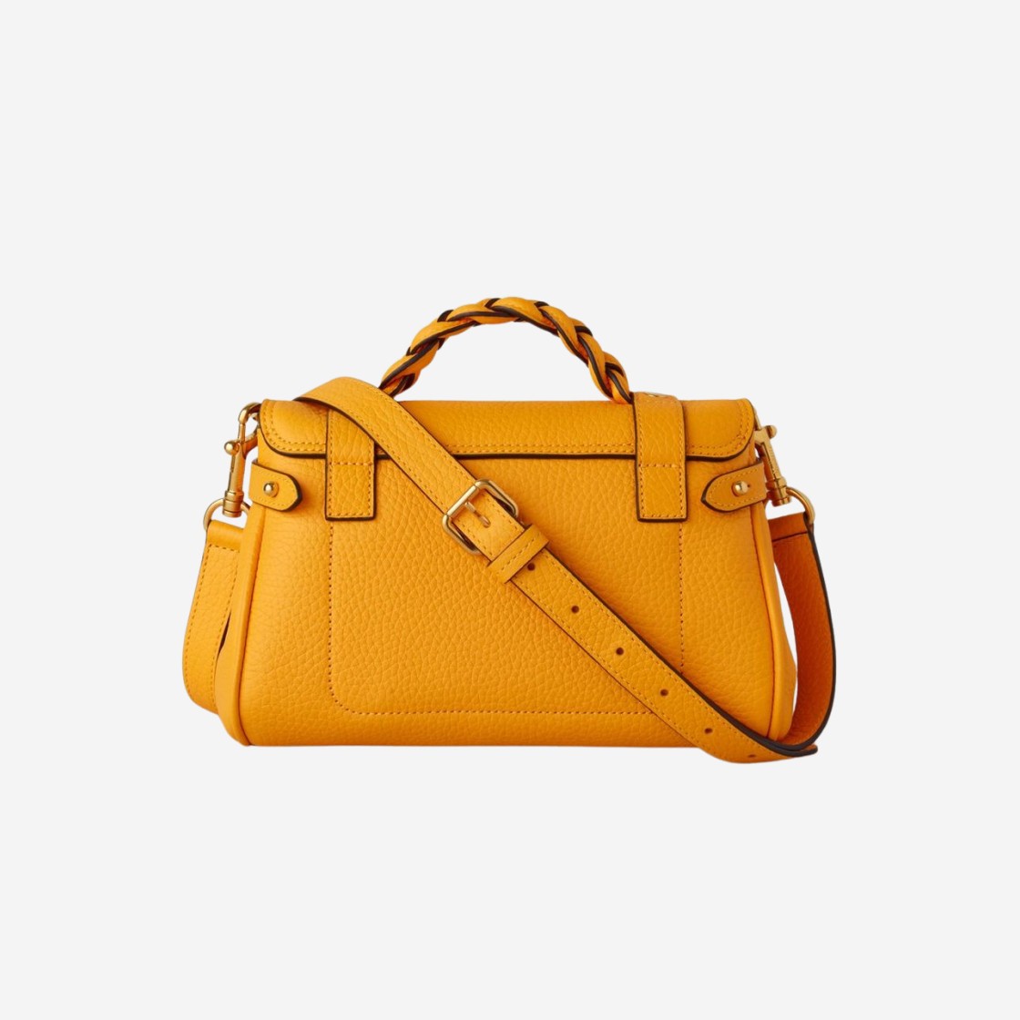 Mulberry Heavy Grain Mini Alexa Double Yellow 상세 이미지 3