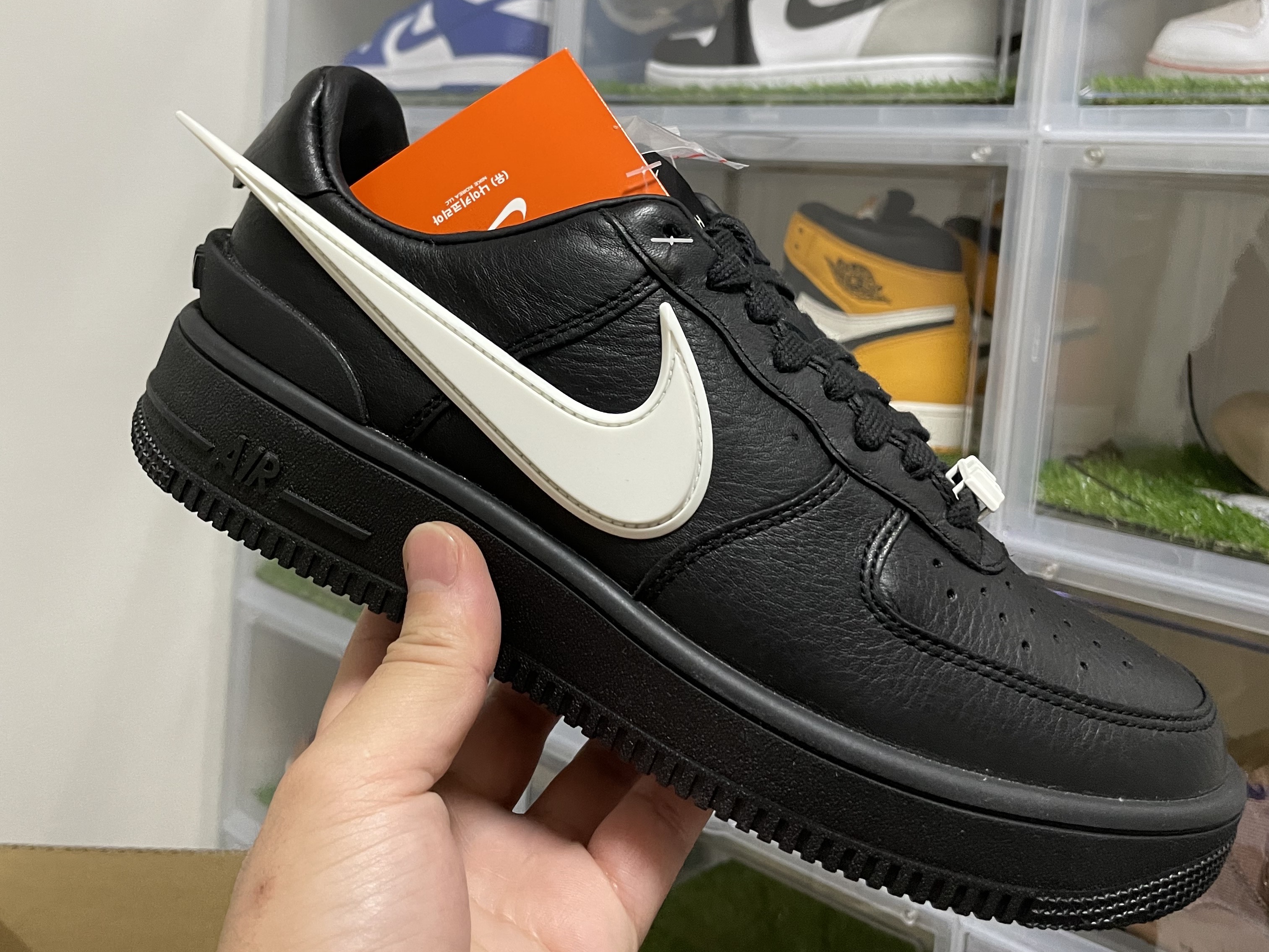 Nike x Ambush Air Force 1 Low SP Black 착용 스타일 - 1