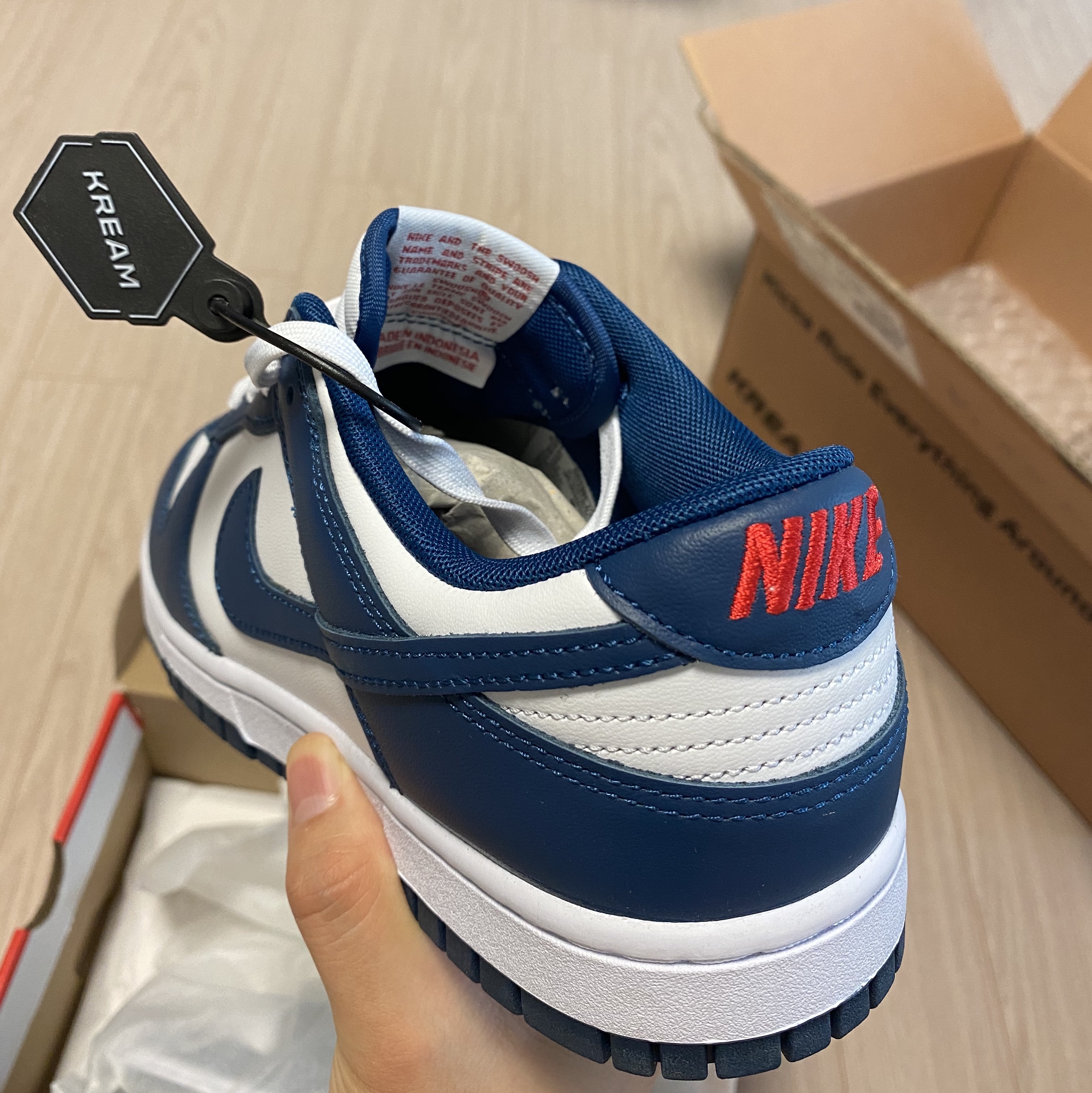 Nike Dunk Low Retro Valerian Blue 착용 스타일 - 3