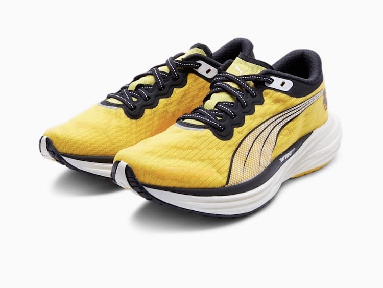Puma x Balansa Deviate Nitro 2 Freesia Black 착용 스타일 - 5