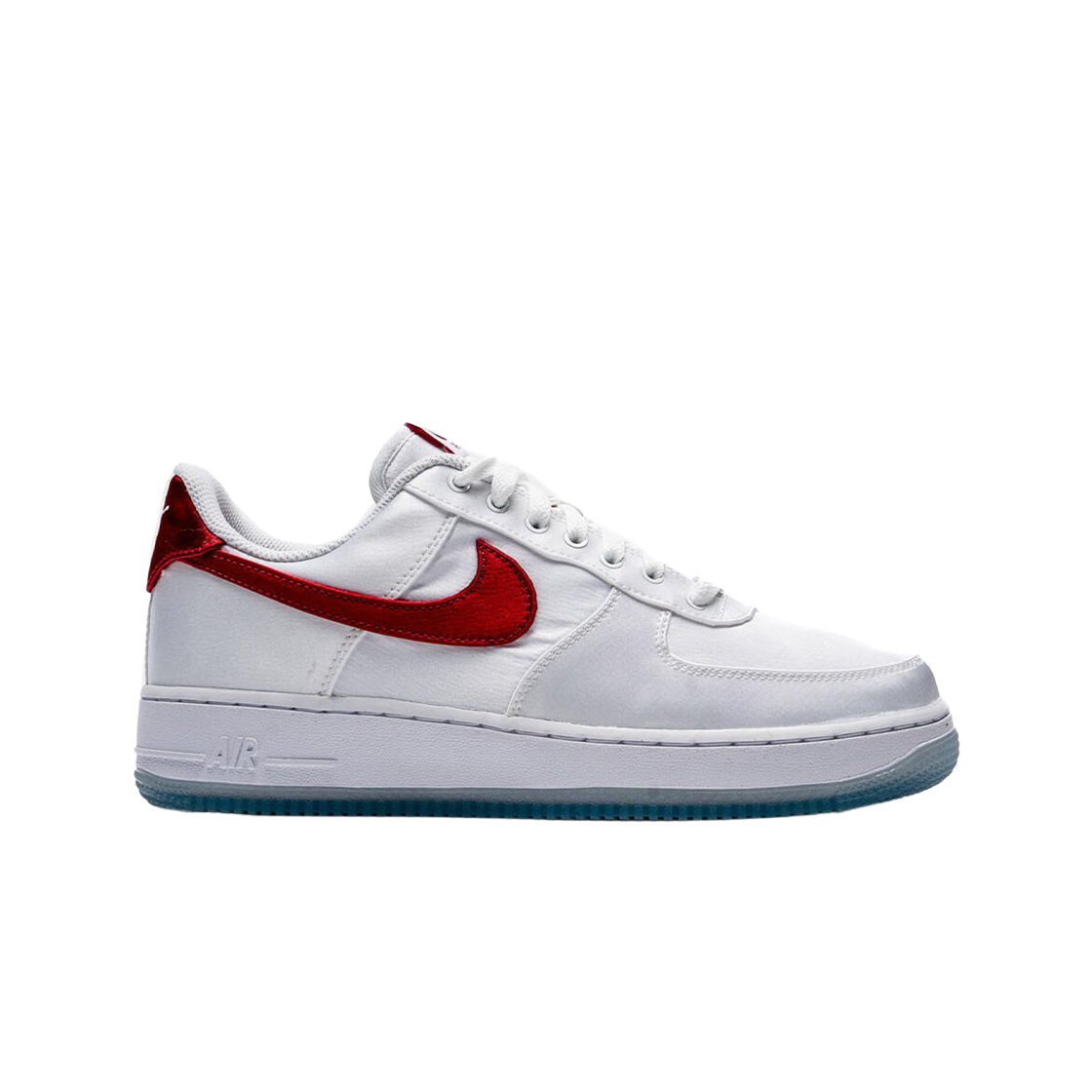 (W) 나이키 에어포스 1 '07 에센셜 화이트 바시티 레드((W) Nike Air Force 1 '07 Essential White Varsity Red)