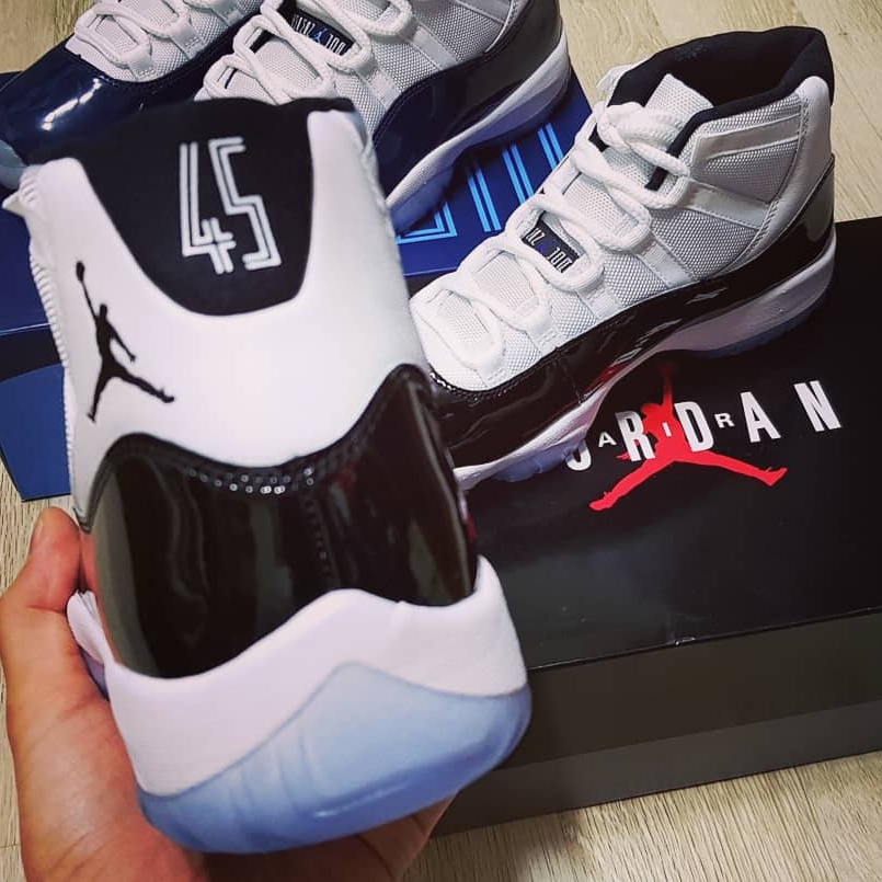 Jordan 11 Retro Concord 2018 착용 스타일
