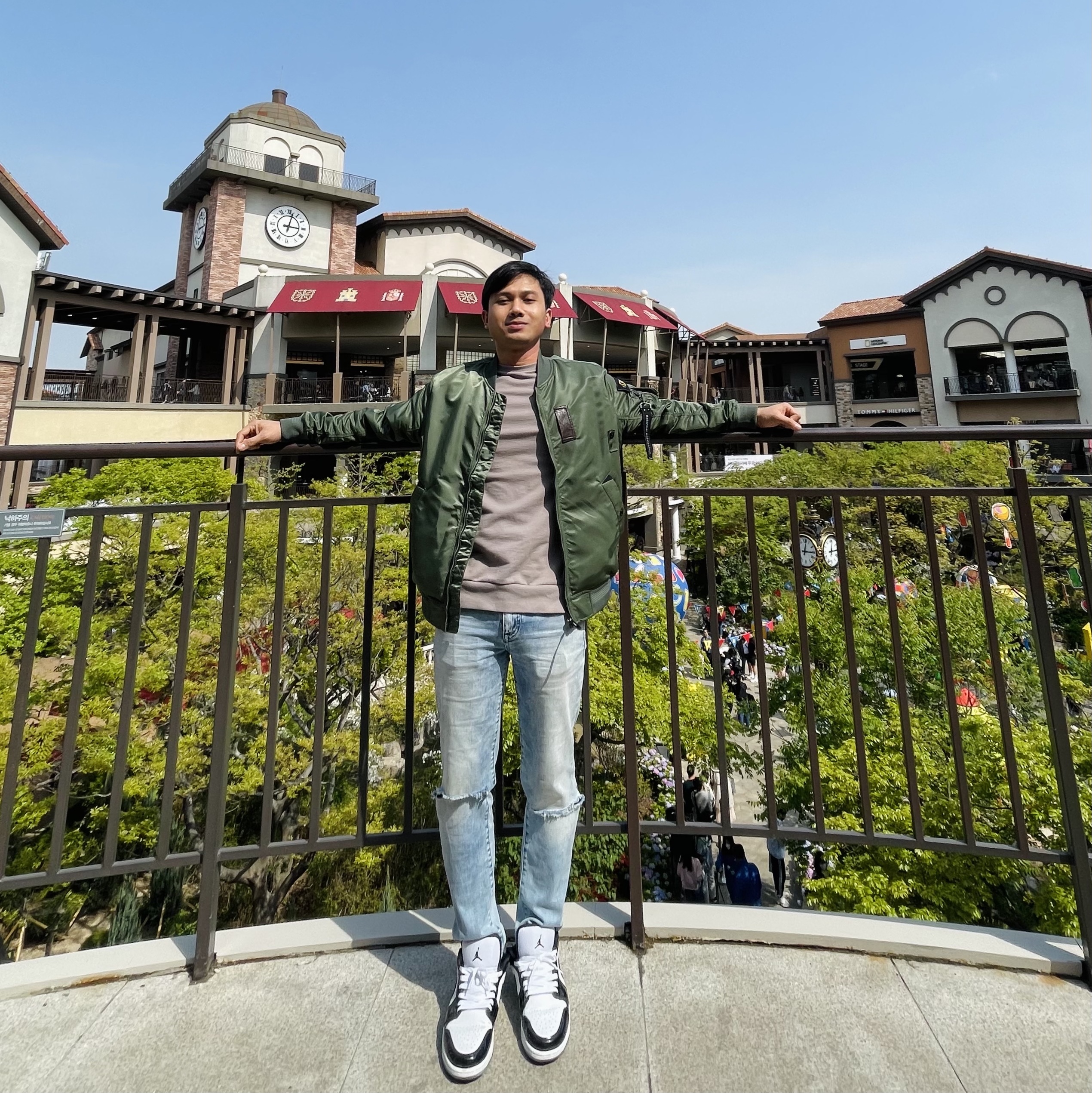 Jordan 1 Low SE Concord 착용 스타일 - 2