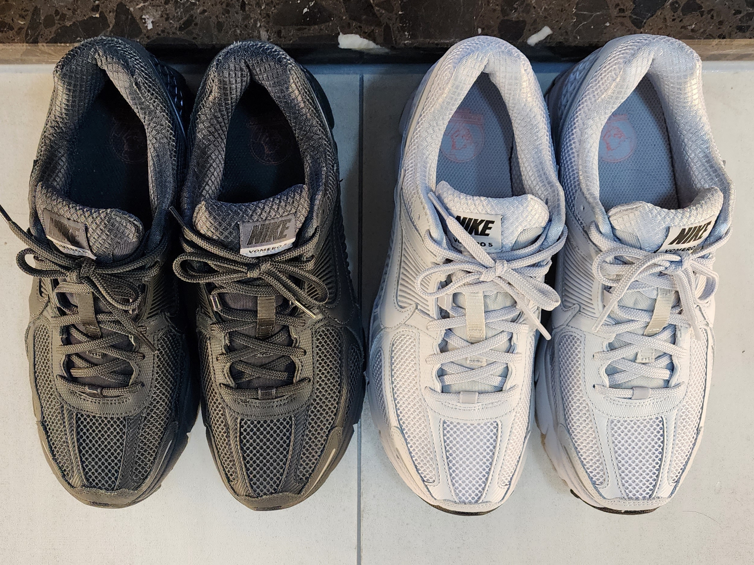 Nike Zoom Vomero 5 SP Anthracite 2023, Nike Zoom Vomero 5 SP Vast Grey 2023 착용 스타일