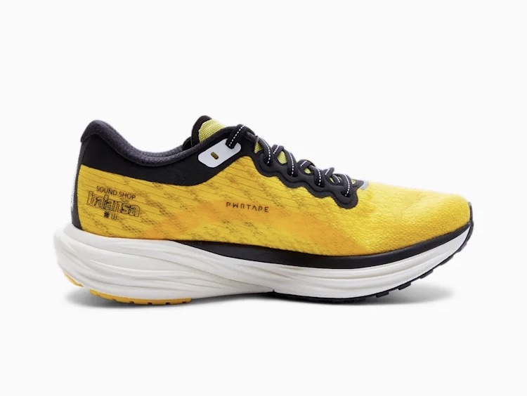 Puma x Balansa Deviate Nitro 2 Freesia Black 착용 스타일 - 2