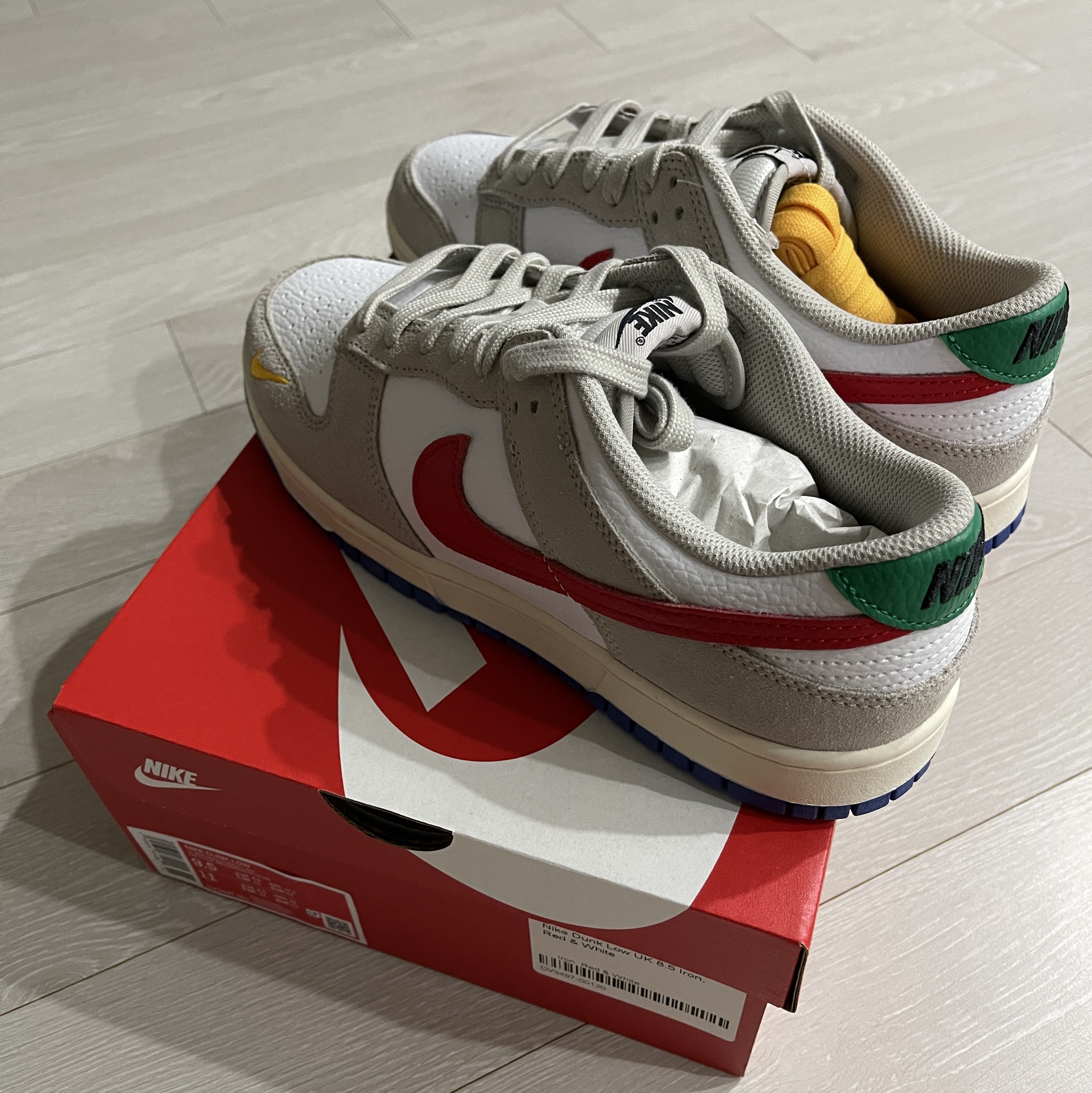 Nike Dunk Low Light Iron Ore 착용 스타일