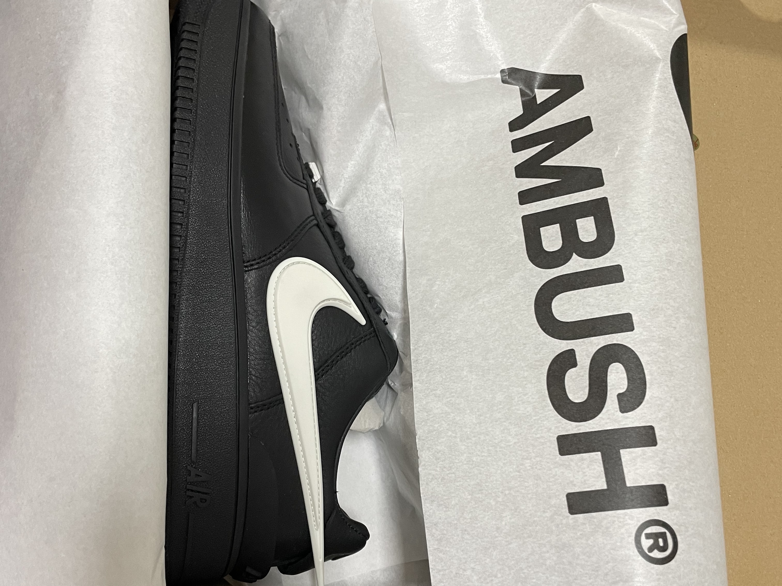 Nike x Ambush Air Force 1 Low SP Black 착용 스타일 - 2