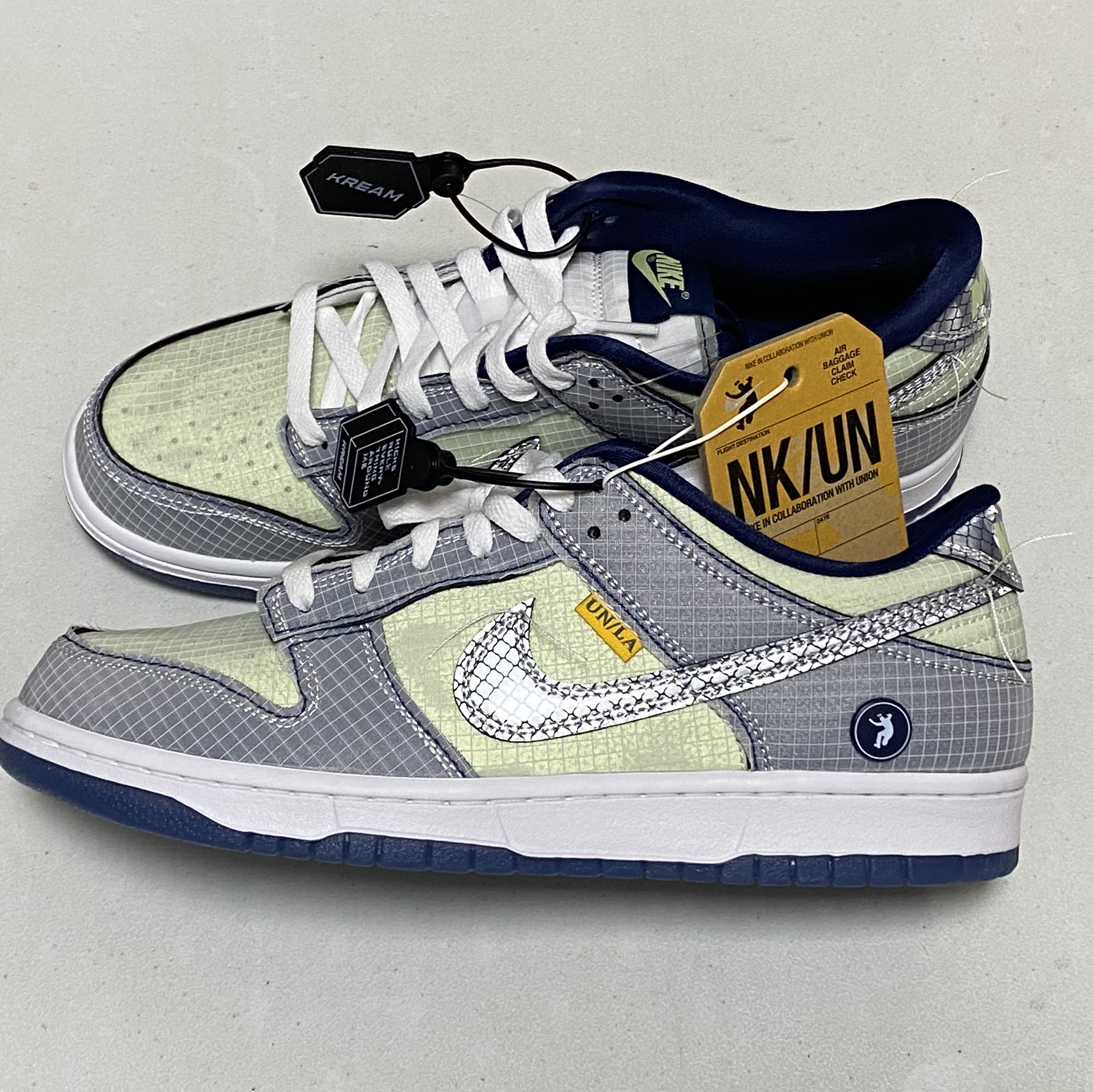 Nike x Union Dunk Low Passport Pack Pistachio 착용 스타일 - 2