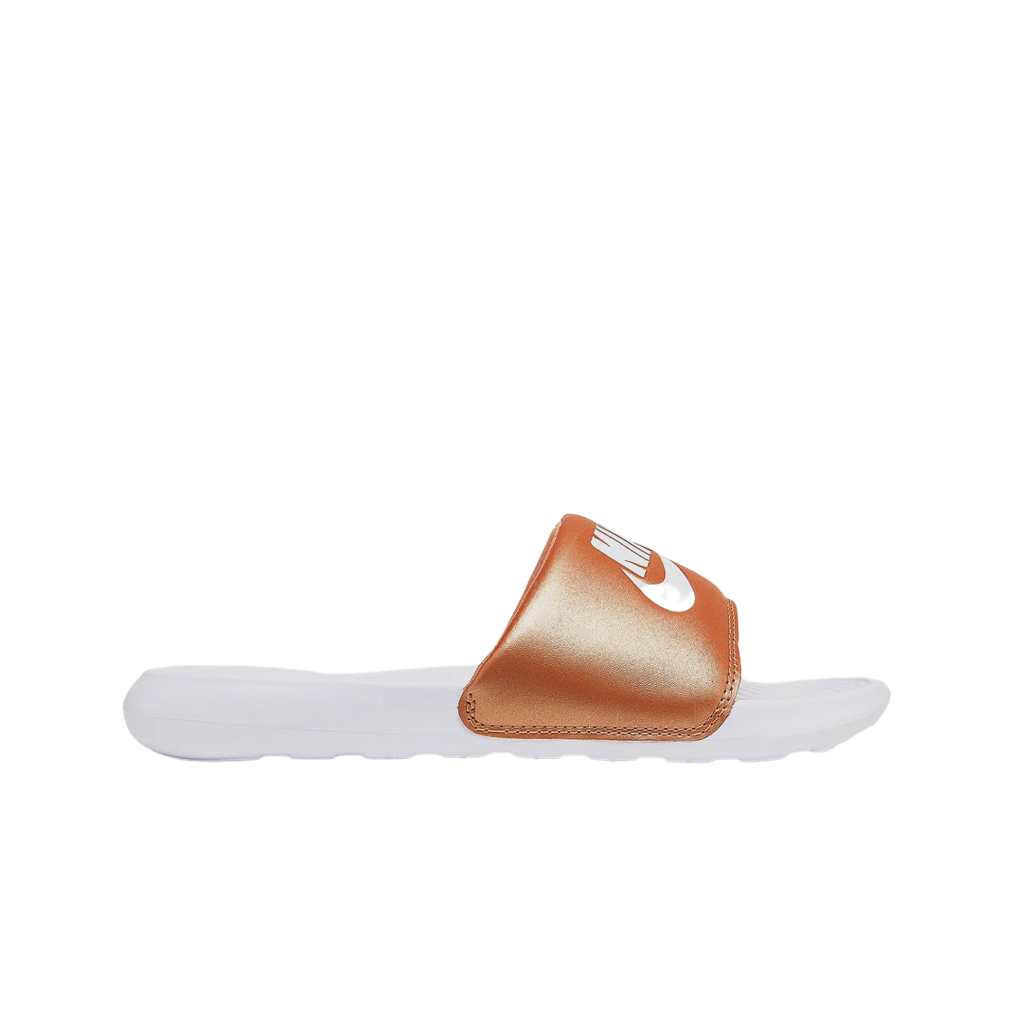 (W) 나이키 빅토리 원 슬라이드 메탈릭 레드 브론즈((W) Nike Victori One Slide Metallic Red Bronze) - 1