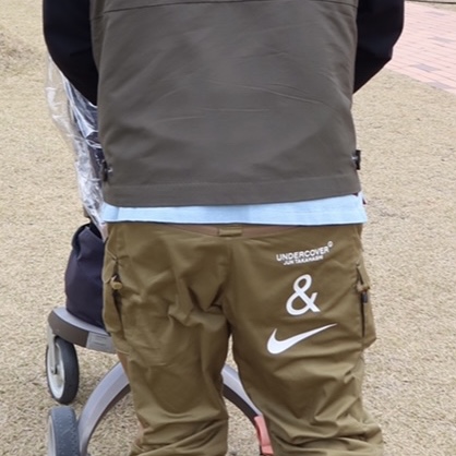 Nike x Undercover NRG TC Pants Brown - US/EU 착용 스타일